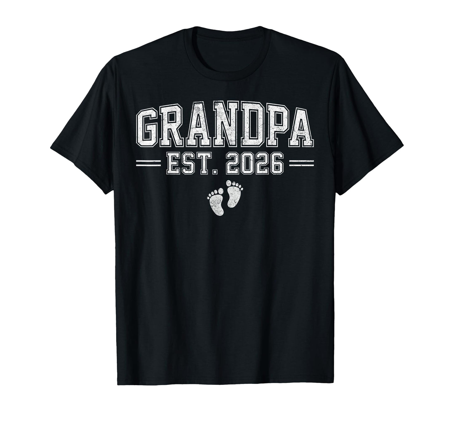 Mens Promoted To Grandpa Est 2026 T-Shirt - Aesthetic Graphic for Adults - T-Shirt, Sweatshirt, Hoodie