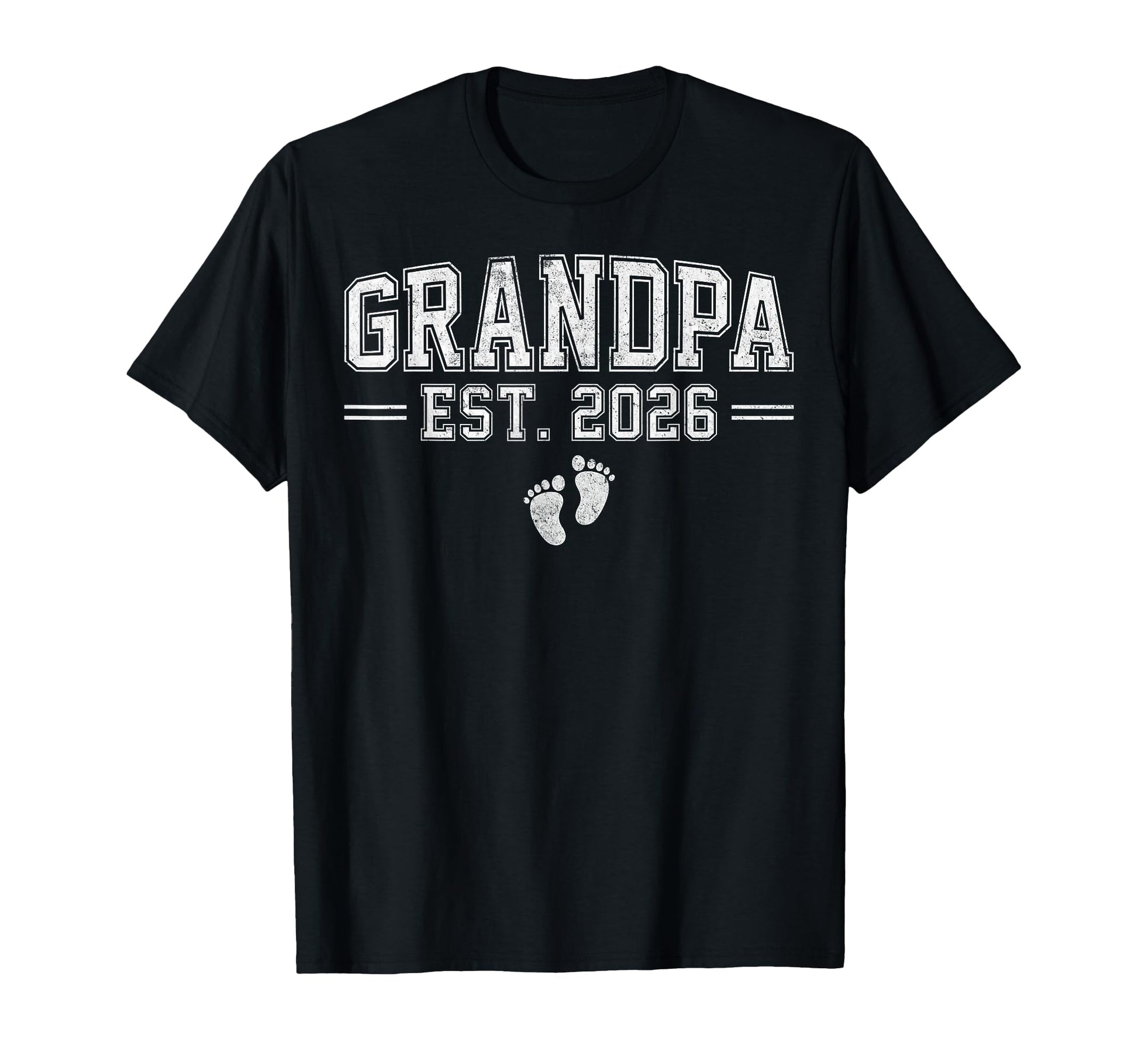 Mens Promoted To Grandpa Est 2026 T-Shirt - Aesthetic Graphic for Adults - T-Shirt, Sweatshirt, Hoodie