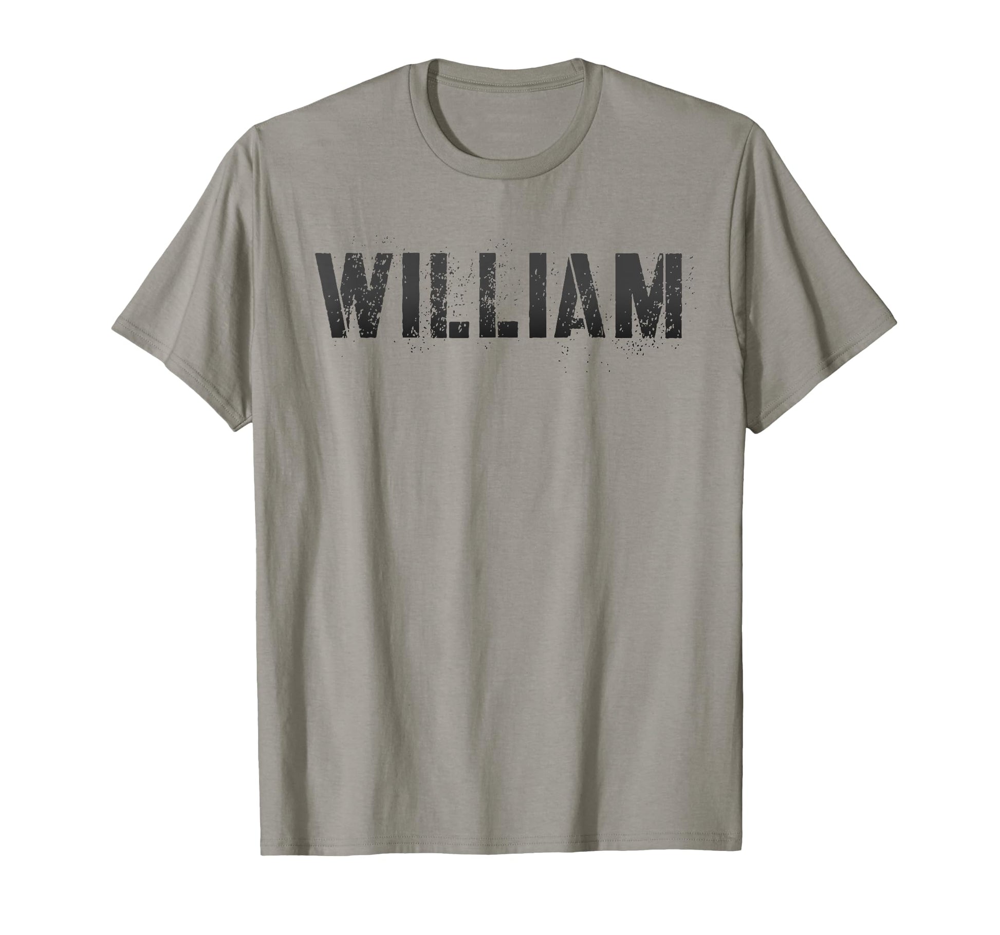 First Name William Military T-Shirt - Aesthetic Graphic for Adults - T-Shirt, Sweatshirt, Hoodie