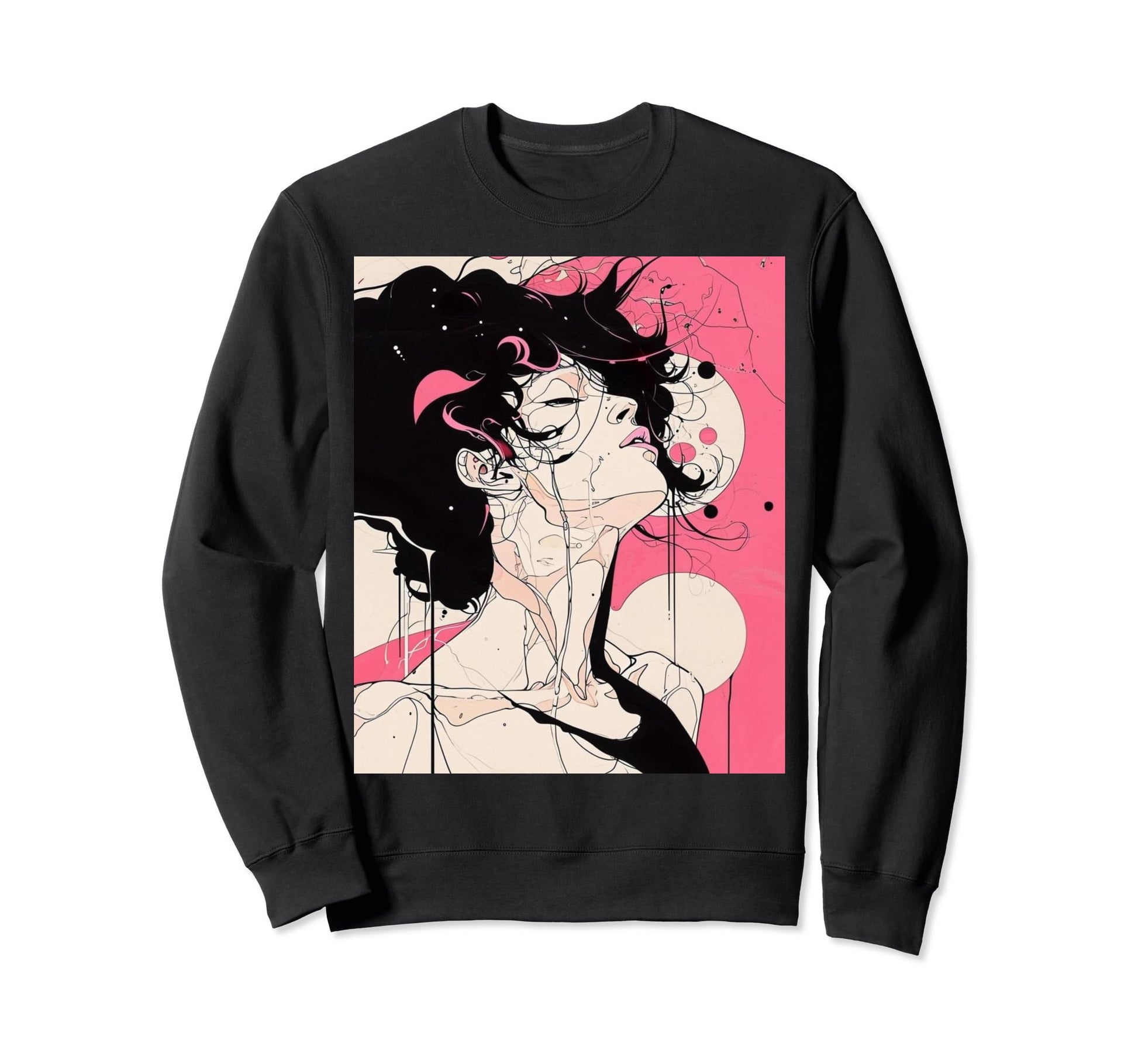 Splatter Paint Art Nouveau Pop Art Sweatshirt - Novelty Apparel Men Women - T-Shirt, Sweatshirt, Hoodie