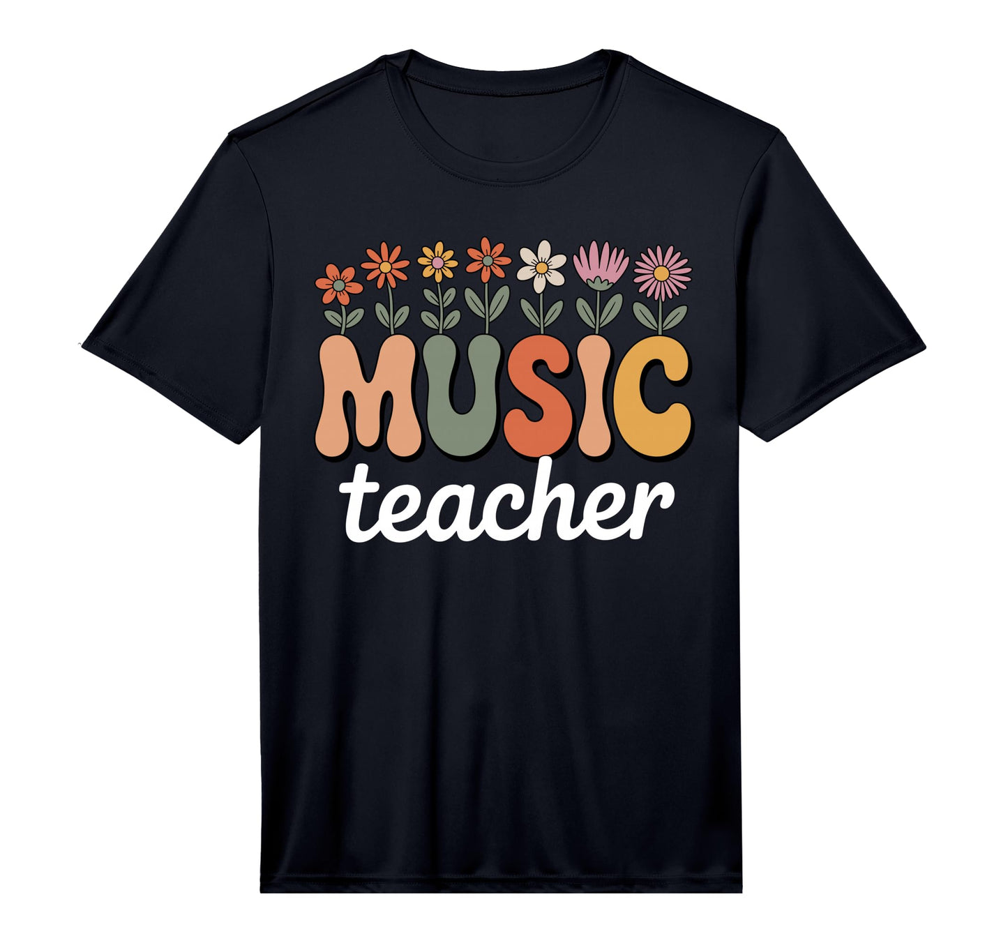 Music Teacher Art Band Musician Music T-Shirt - Unique Graphic for Adults - T-Shirt, Sweatshirt, Hoodie