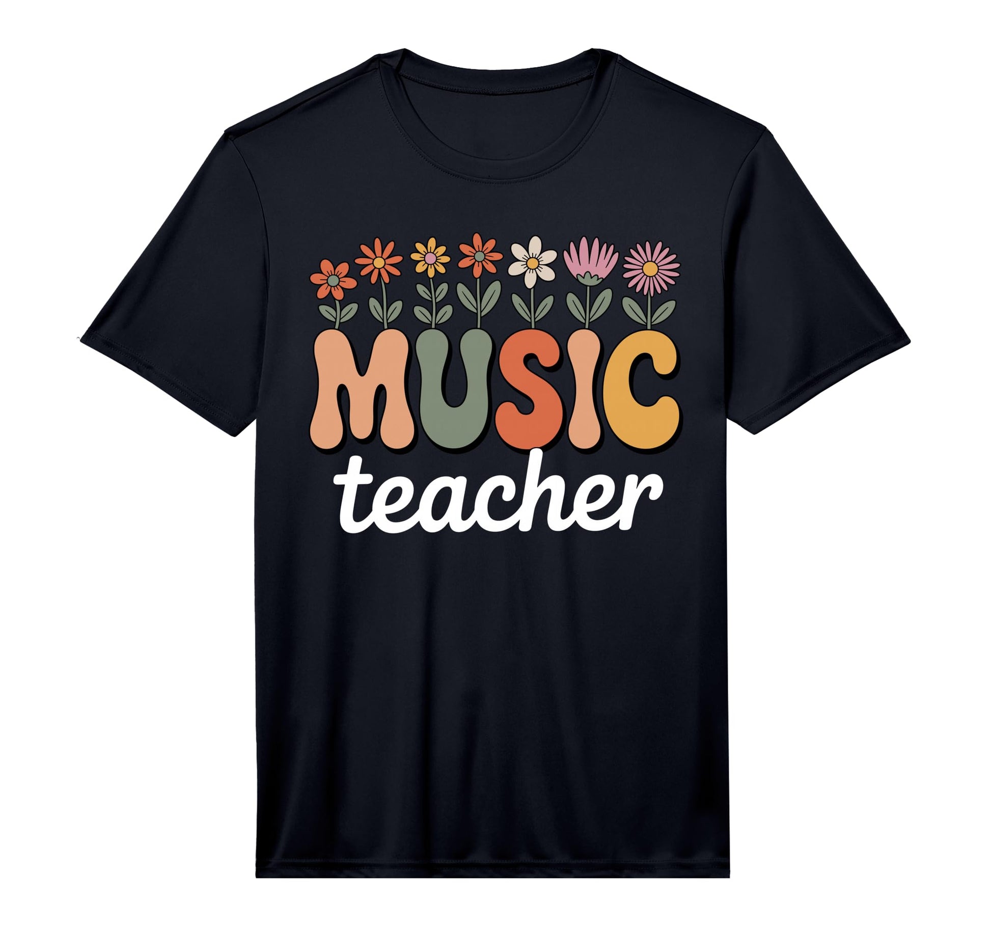 Music Teacher Art Band Musician Music T-Shirt - Unique Graphic for Adults - T-Shirt, Sweatshirt, Hoodie