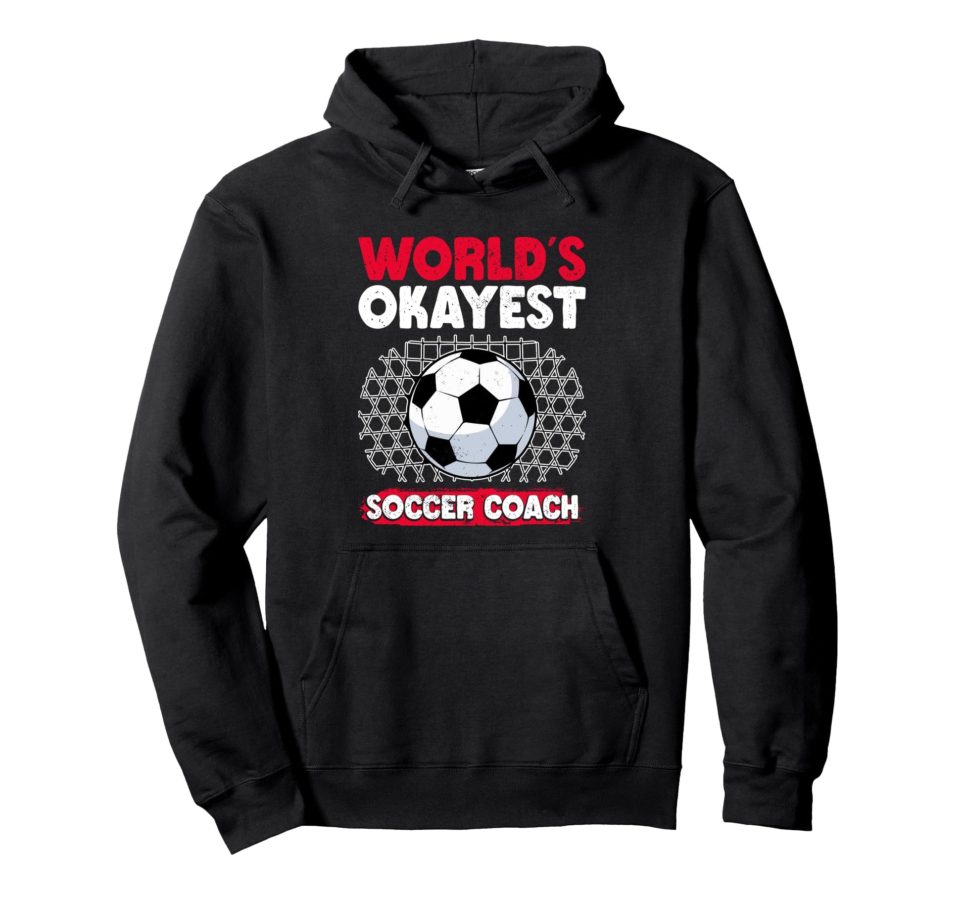 Coaching Soccer Dad Coach Soccer Coach Hoodie - Novelty Apparel for Adults - T-Shirt, Sweatshirt, Hoodie