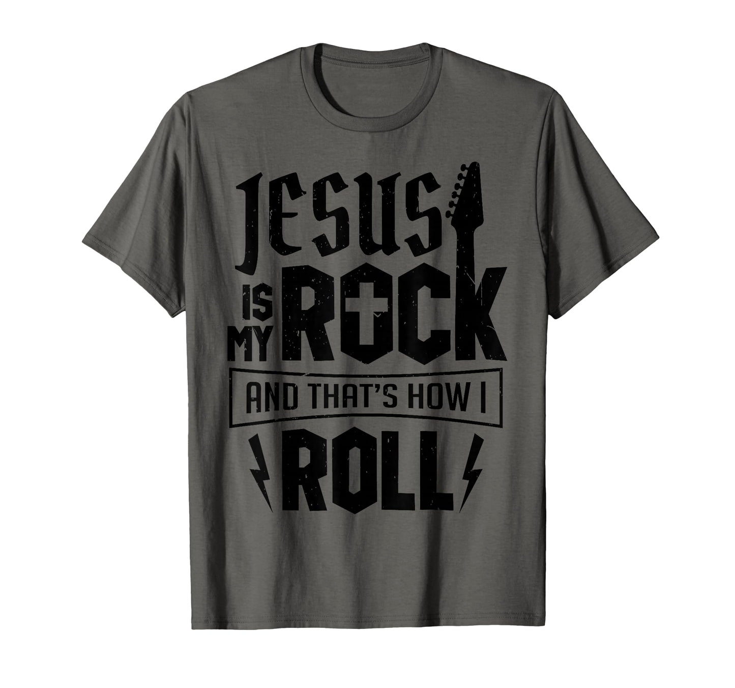 Jesus Is My Rock That How I Roll T-Shirt - Streetwear Style Men Women - T-Shirt, Sweatshirt, Hoodie