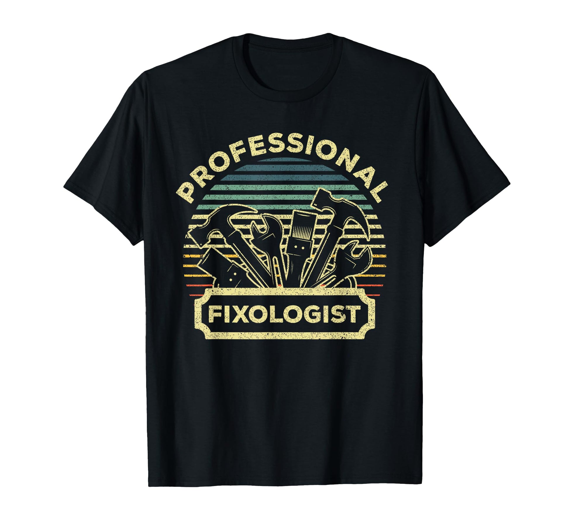Funny Handyman Dad Fixologist T-Shirt - Custom Art Print for Adults - T-Shirt, Sweatshirt, Hoodie