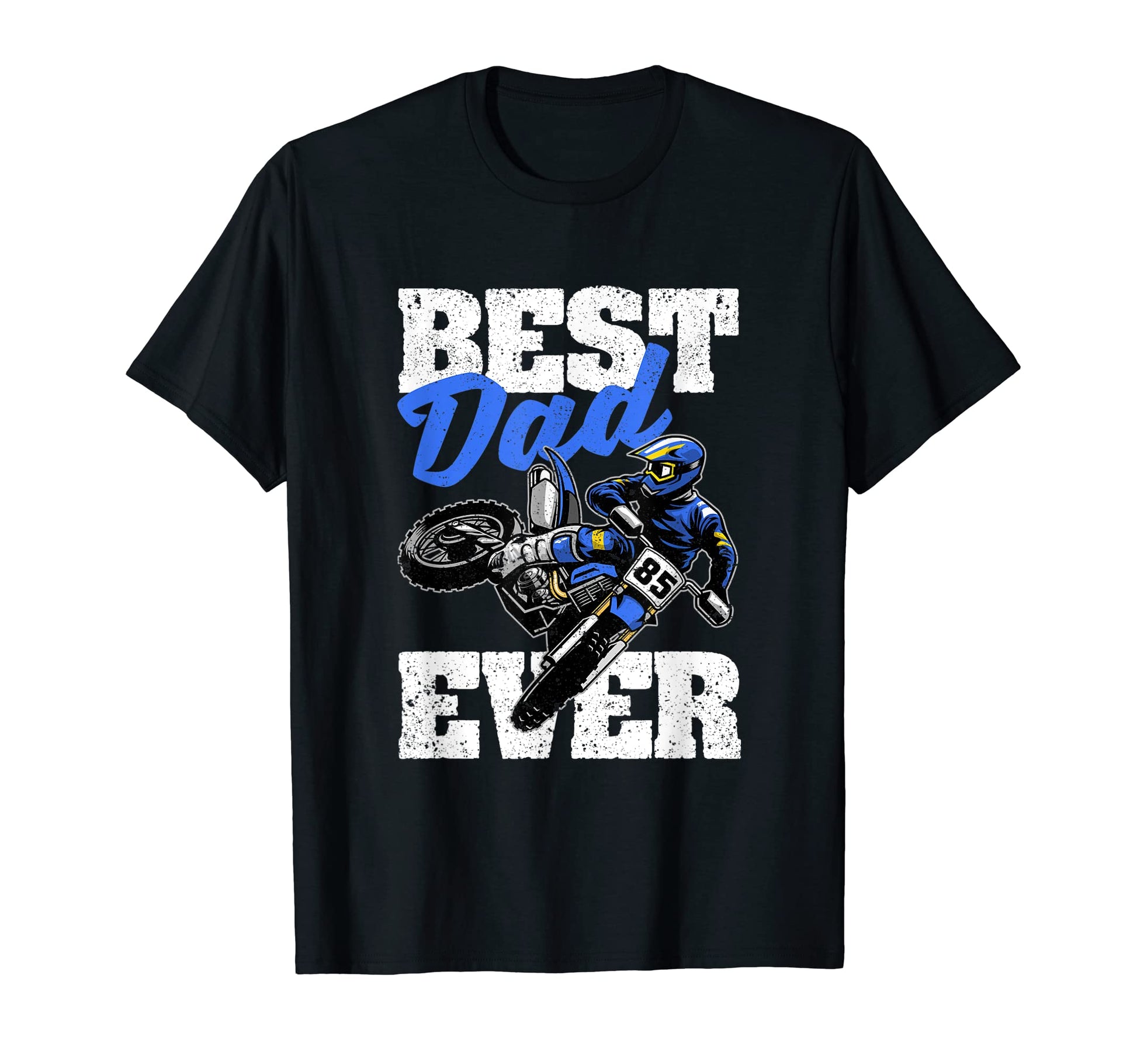 Mens Moto Dirt Bike Motocross Rider Fathers T-Shirt - Graphic Print Unisex - T-Shirt, Sweatshirt, Hoodie