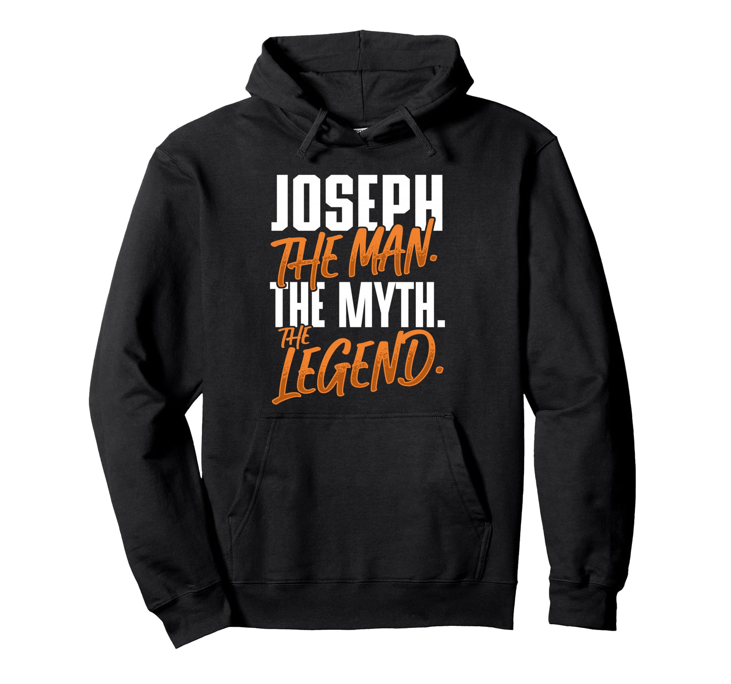Joseph Personalized Name Myth Legend Hoodie - Minimalist Print for Adults - T-Shirt, Sweatshirt, Hoodie