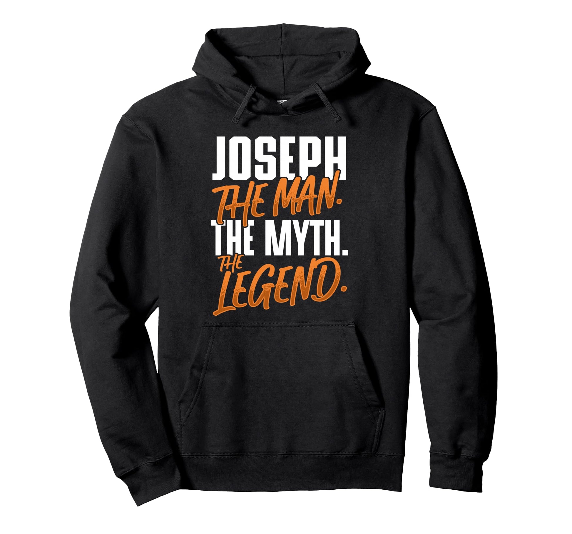 Joseph Personalized Name Myth Legend Hoodie - Minimalist Print for Adults - T-Shirt, Sweatshirt, Hoodie