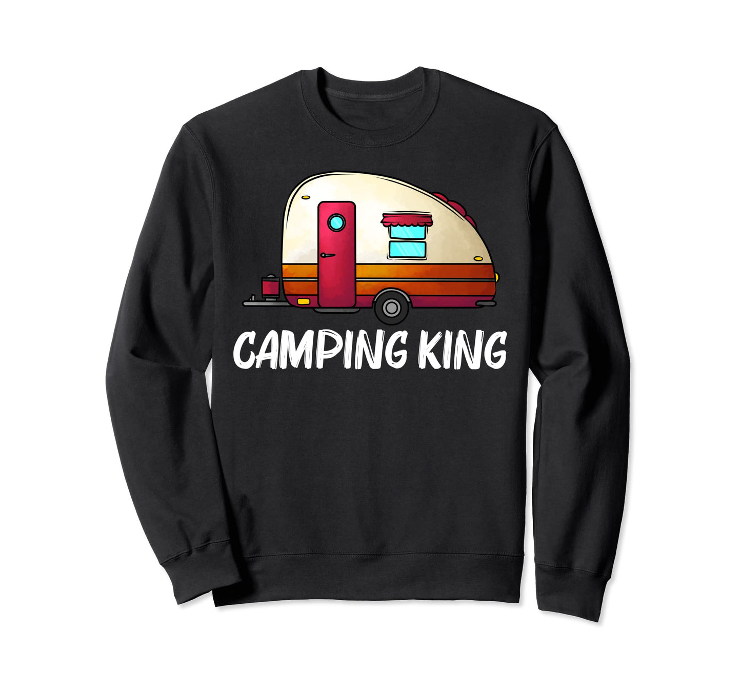 Camping Dad Camper Hiking Bonfire Sweatshirt - Novelty Apparel Unisex - T-Shirt, Sweatshirt, Hoodie