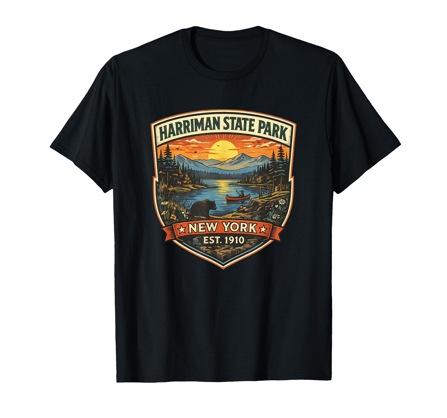 Harriman State Park New York Lakes T-Shirt - Streetwear Style Unisex - T-Shirt, Sweatshirt, Hoodie