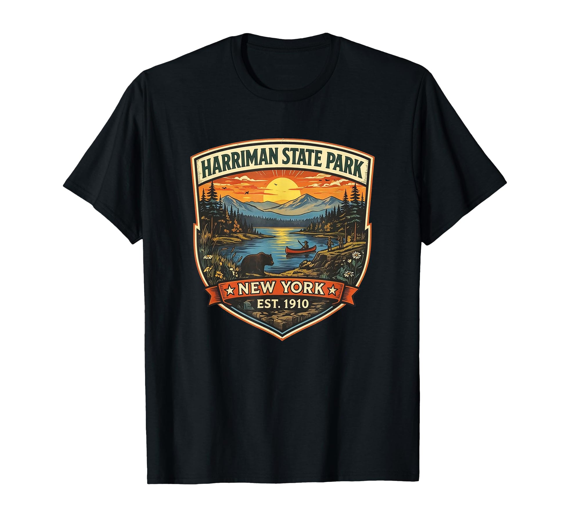 Harriman State Park New York Lakes T-Shirt - Streetwear Style Unisex - T-Shirt, Sweatshirt, Hoodie