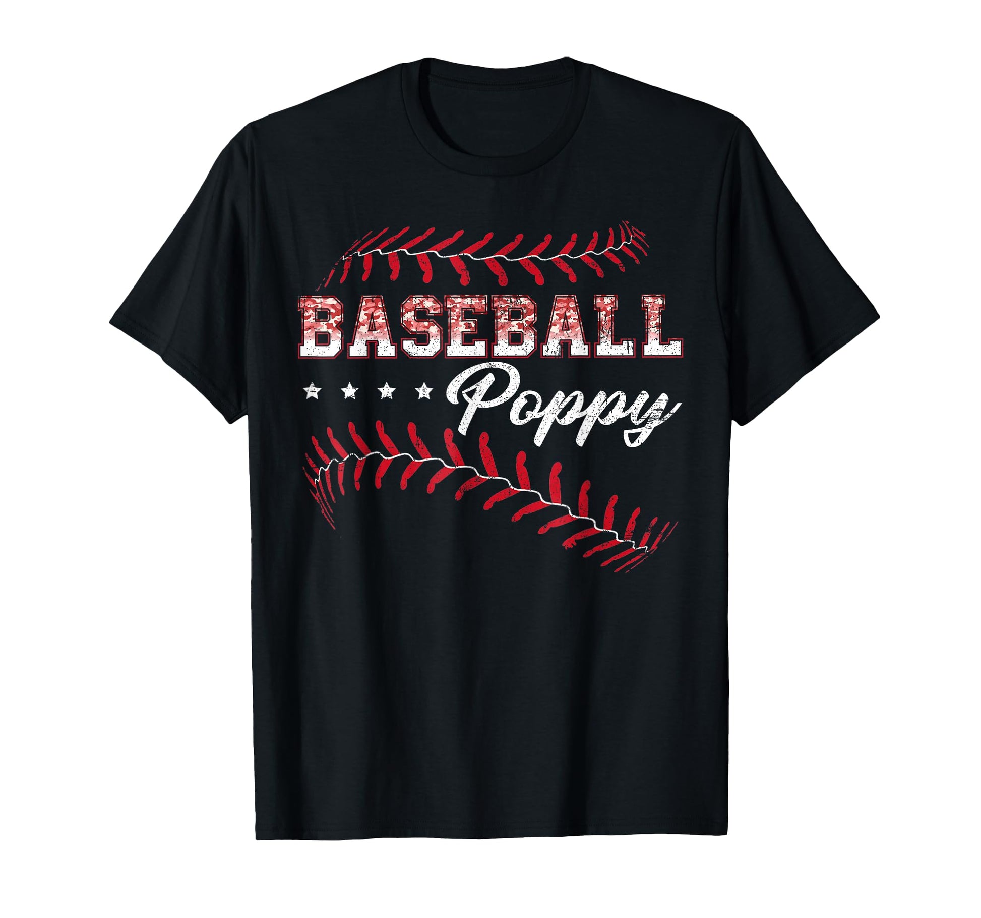 Baseball Poppy Funny Baseball Player T-Shirt - Trendy Graphic Men Women - T-Shirt, Sweatshirt, Hoodie