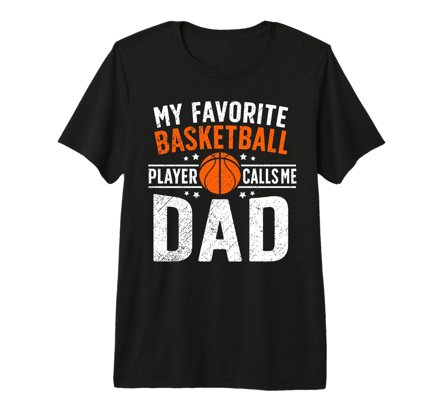 Mens Proud Basketball Dad Basketball T-Shirt - Minimalist Print Men Women - T-Shirt, Sweatshirt, Hoodie