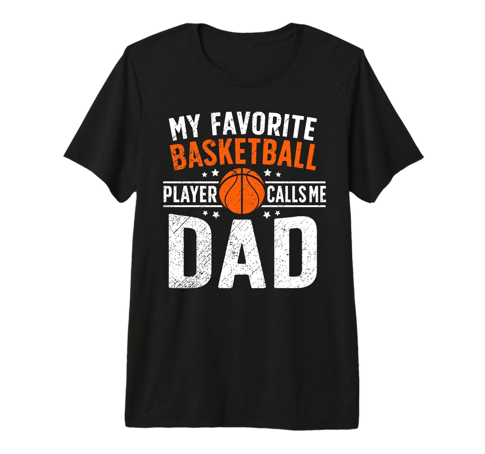 Mens Proud Basketball Dad Basketball T-Shirt - Minimalist Print Men Women - T-Shirt, Sweatshirt, Hoodie