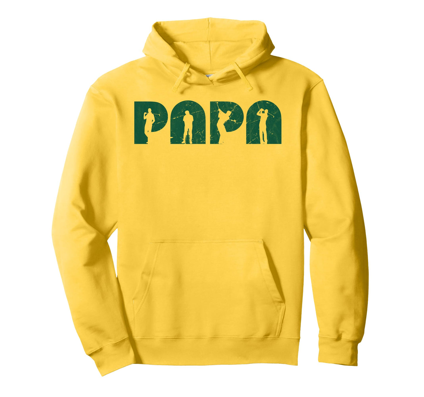 Papa Golf Dad Golfing Father Day Hoodie - Aesthetic Graphic Unisex - T-Shirt, Sweatshirt, Hoodie