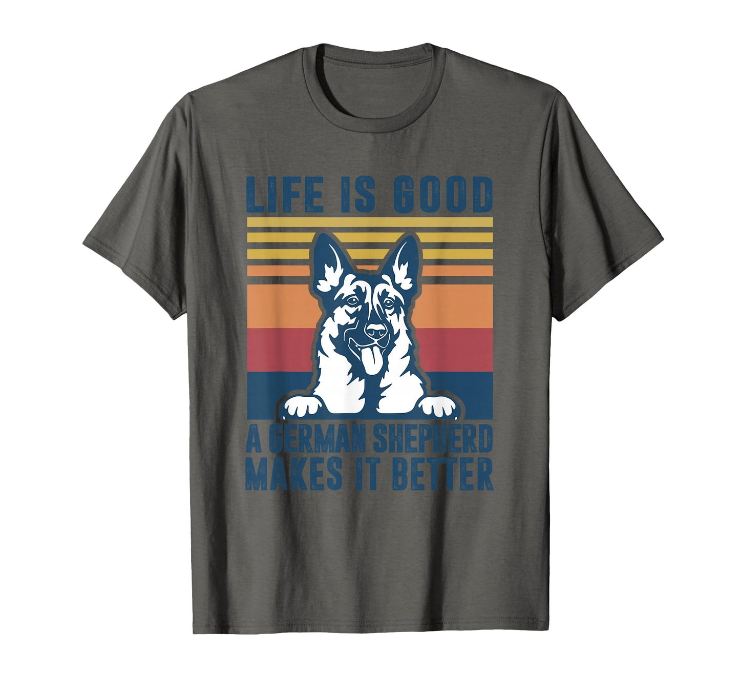 German Shepherd Gift Dog Dad Mom German T-Shirt - Trendy Graphic Men Women - T-Shirt, Sweatshirt, Hoodie