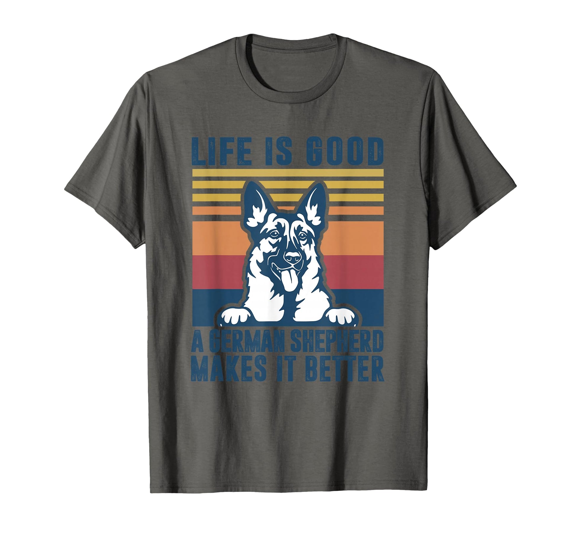 German Shepherd Gift Dog Dad Mom German T-Shirt - Trendy Graphic Men Women - T-Shirt, Sweatshirt, Hoodie