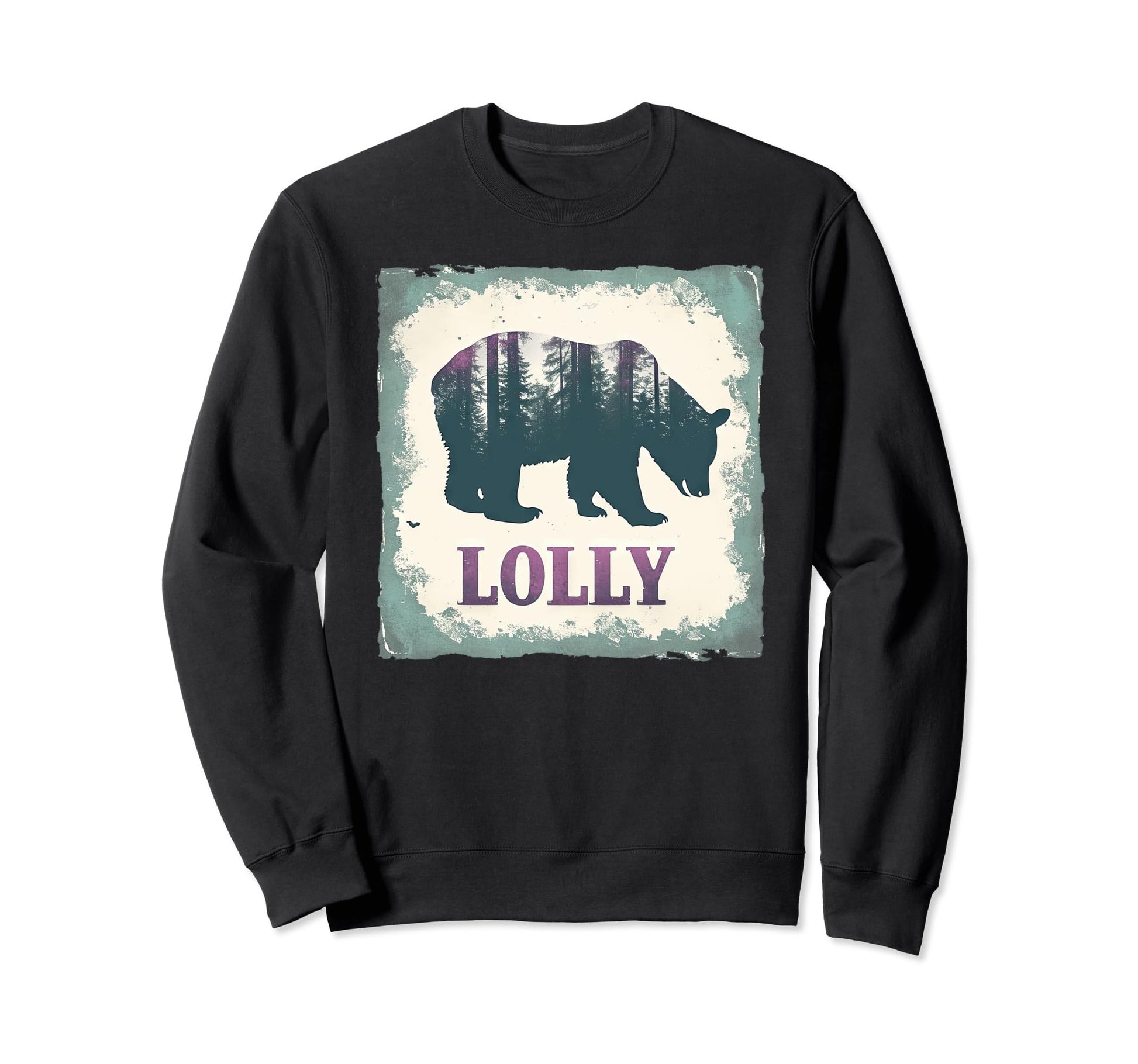Funny Lolli Pop Lollipop Lolly Bear Sweatshirt - Graphic Print for Adults - T-Shirt, Sweatshirt, Hoodie