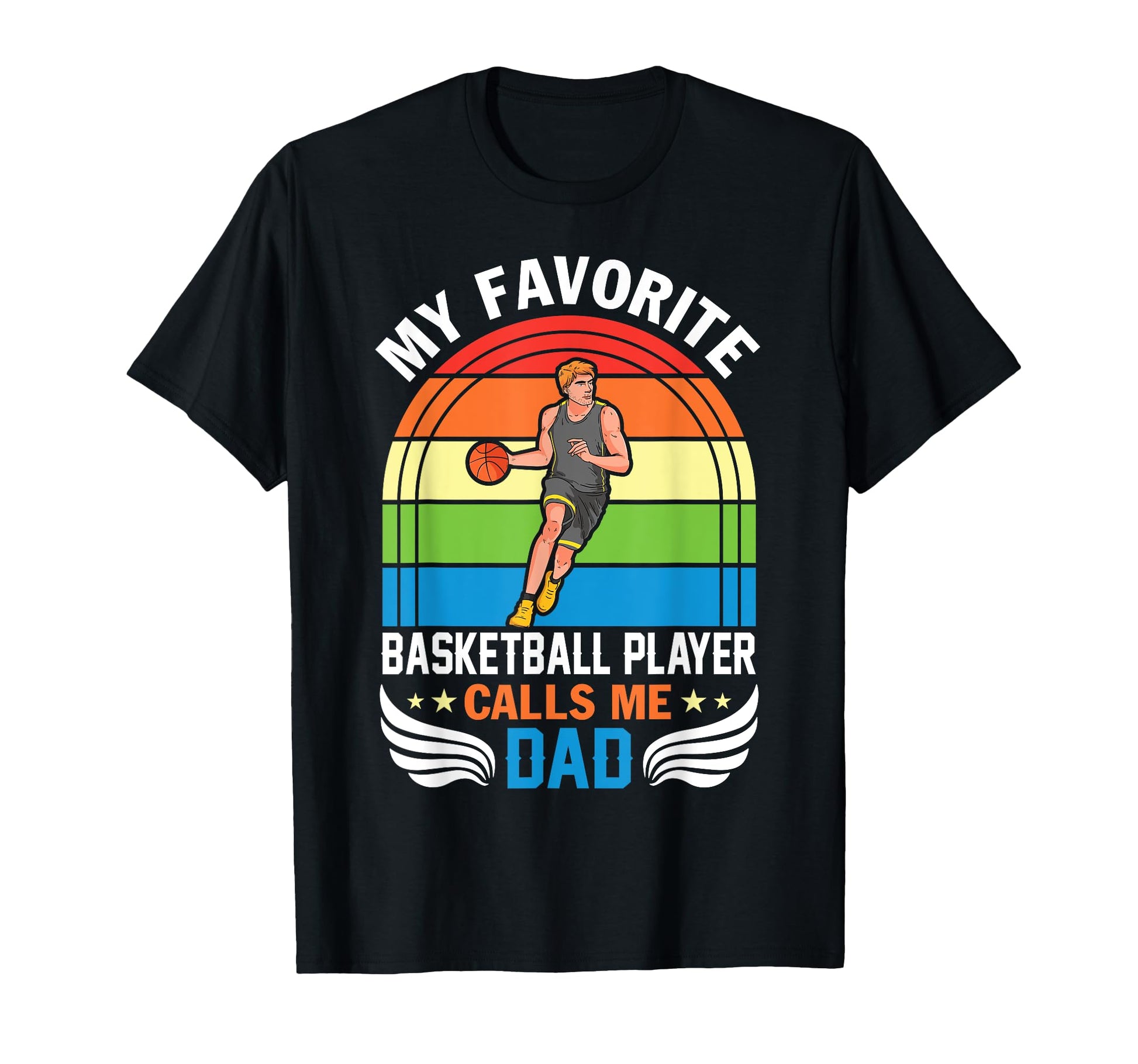 My Favorite Basketball Player Calls Me T-Shirt - Custom Art Print Unisex - T-Shirt, Sweatshirt, Hoodie