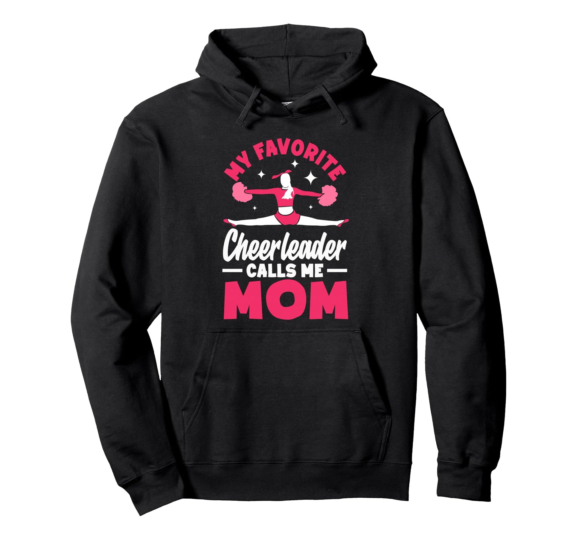 Funny Cheerleading Mother Cheer Mom Hoodie - Custom Art Print for Adults - T-Shirt, Sweatshirt, Hoodie