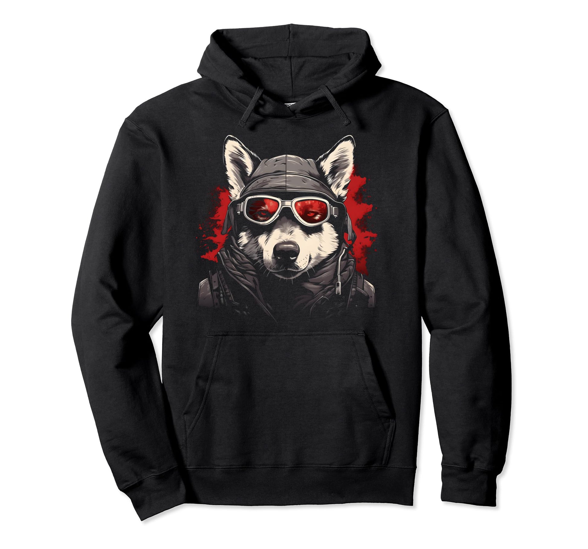 Motorcycle Dad Biker Dog Funny Hoodie - Aesthetic Graphic for Adults - T-Shirt, Sweatshirt, Hoodie