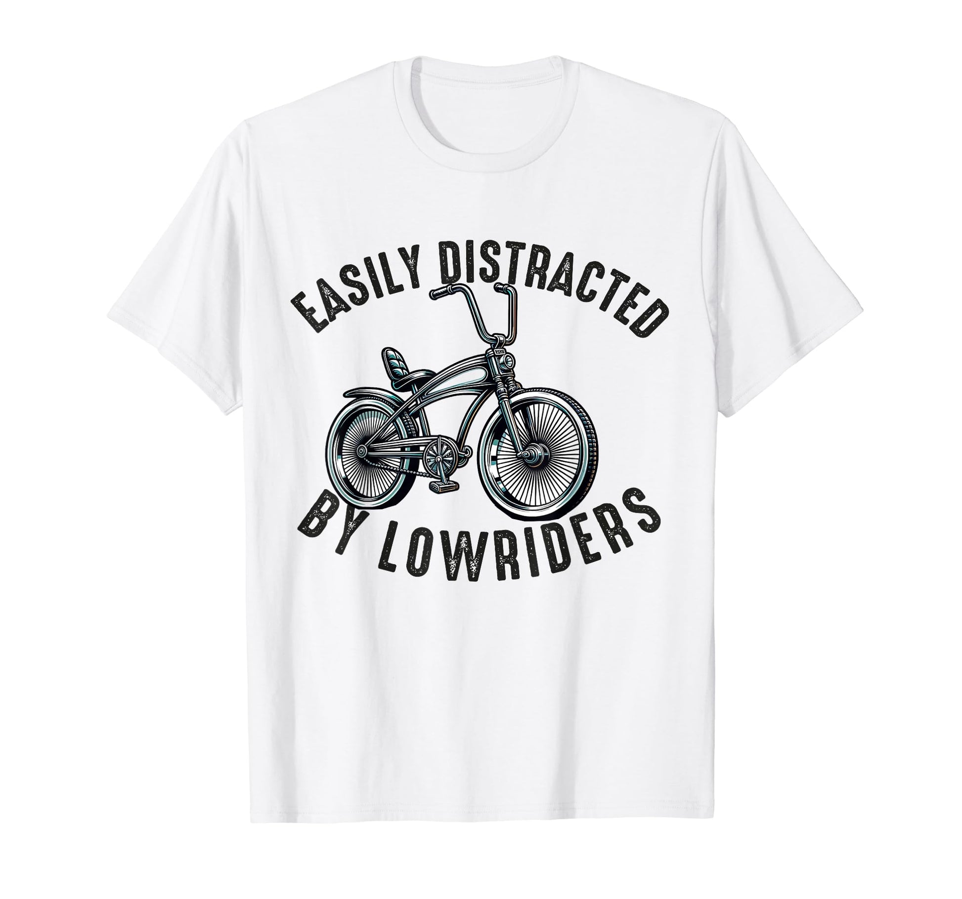 Lowrider Bike Bicycle Dad Low Riding T-Shirt - Novelty Apparel Men Women - T-Shirt, Sweatshirt, Hoodie