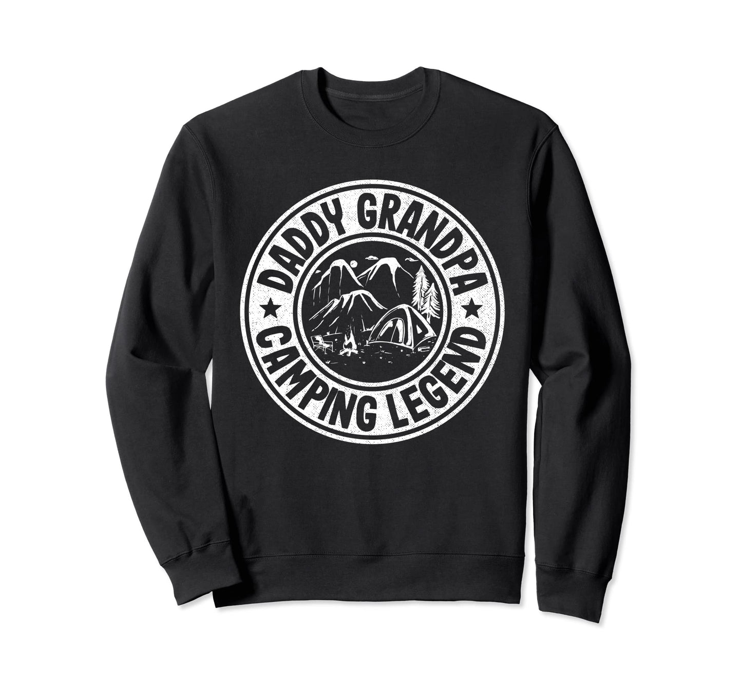 Daddy Grandpa Camping Legend Rv Sweatshirt - Novelty Apparel Men Women - T-Shirt, Sweatshirt, Hoodie