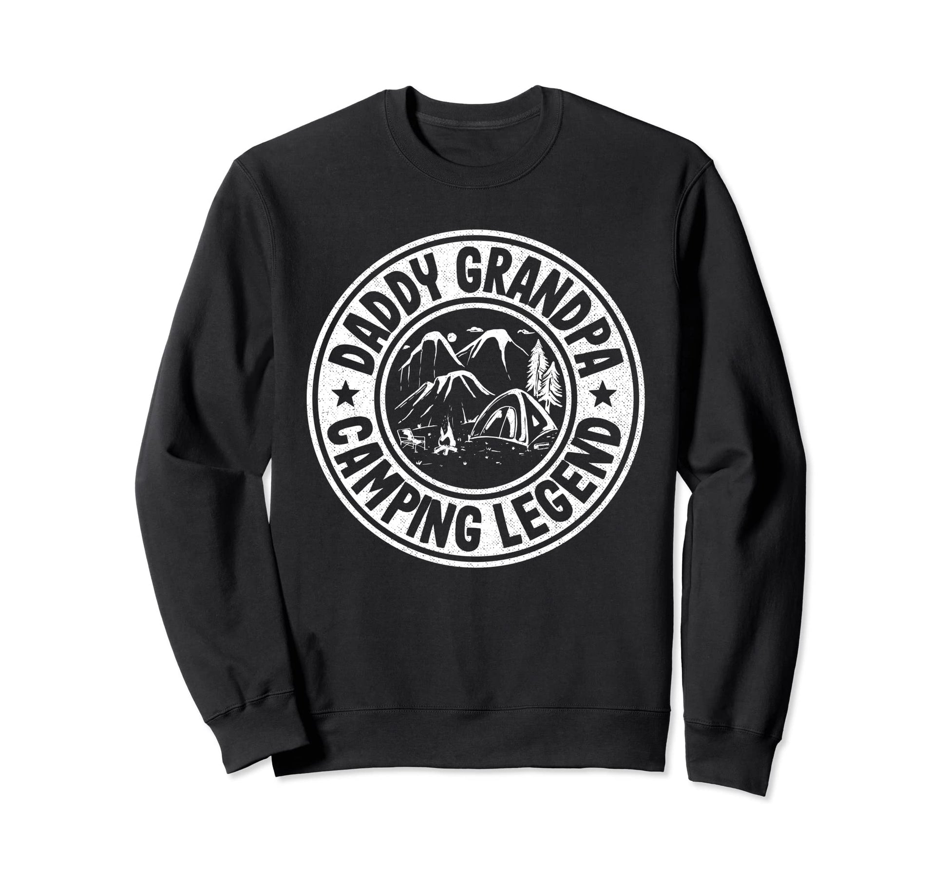 Daddy Grandpa Camping Legend Rv Sweatshirt - Novelty Apparel Men Women - T-Shirt, Sweatshirt, Hoodie