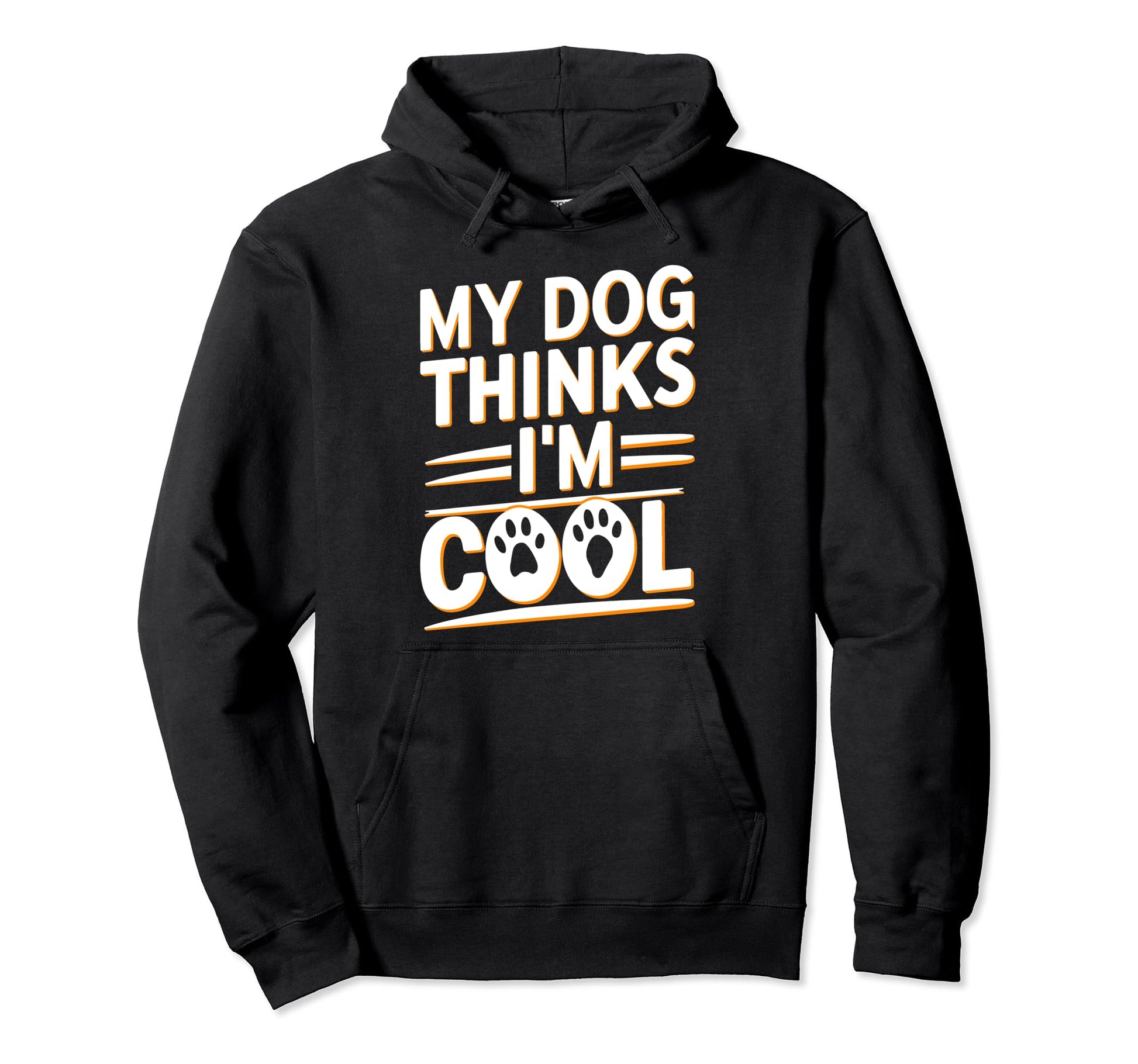 My Dog Thinks Im Dog Dad Hoodie - Streetwear Style Men Women - T-Shirt, Sweatshirt, Hoodie