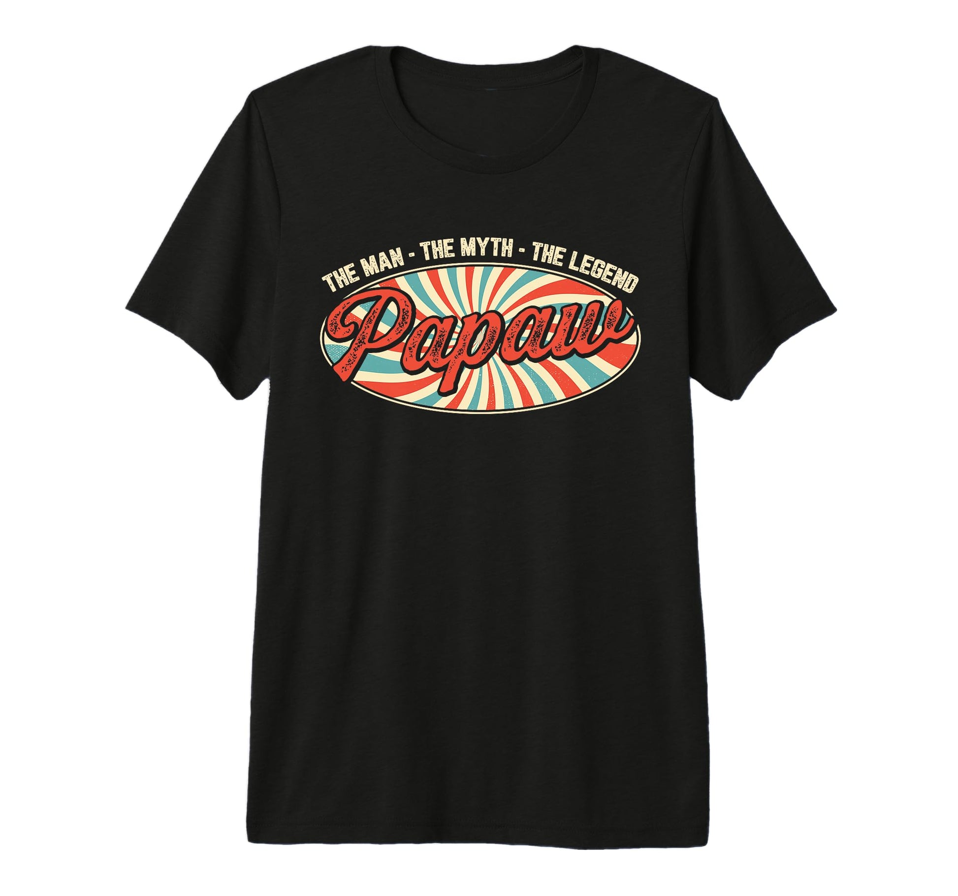 Mens Papaw Myth Legend Dad T-Shirt - Casual Everyday Wear Men Women - T-Shirt, Sweatshirt, Hoodie