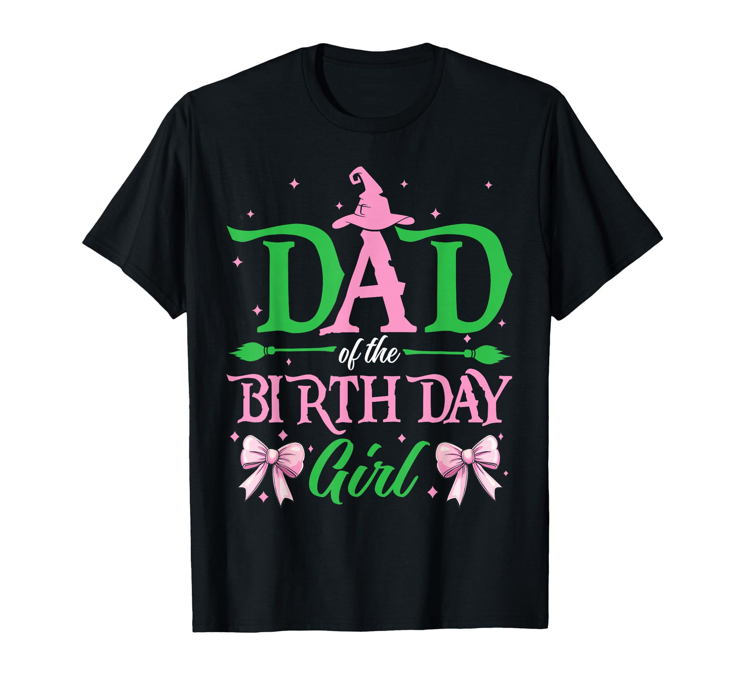 Dad Birthday Witch Family Party T-Shirt - Aesthetic Graphic Men Women - T-Shirt, Sweatshirt, Hoodie