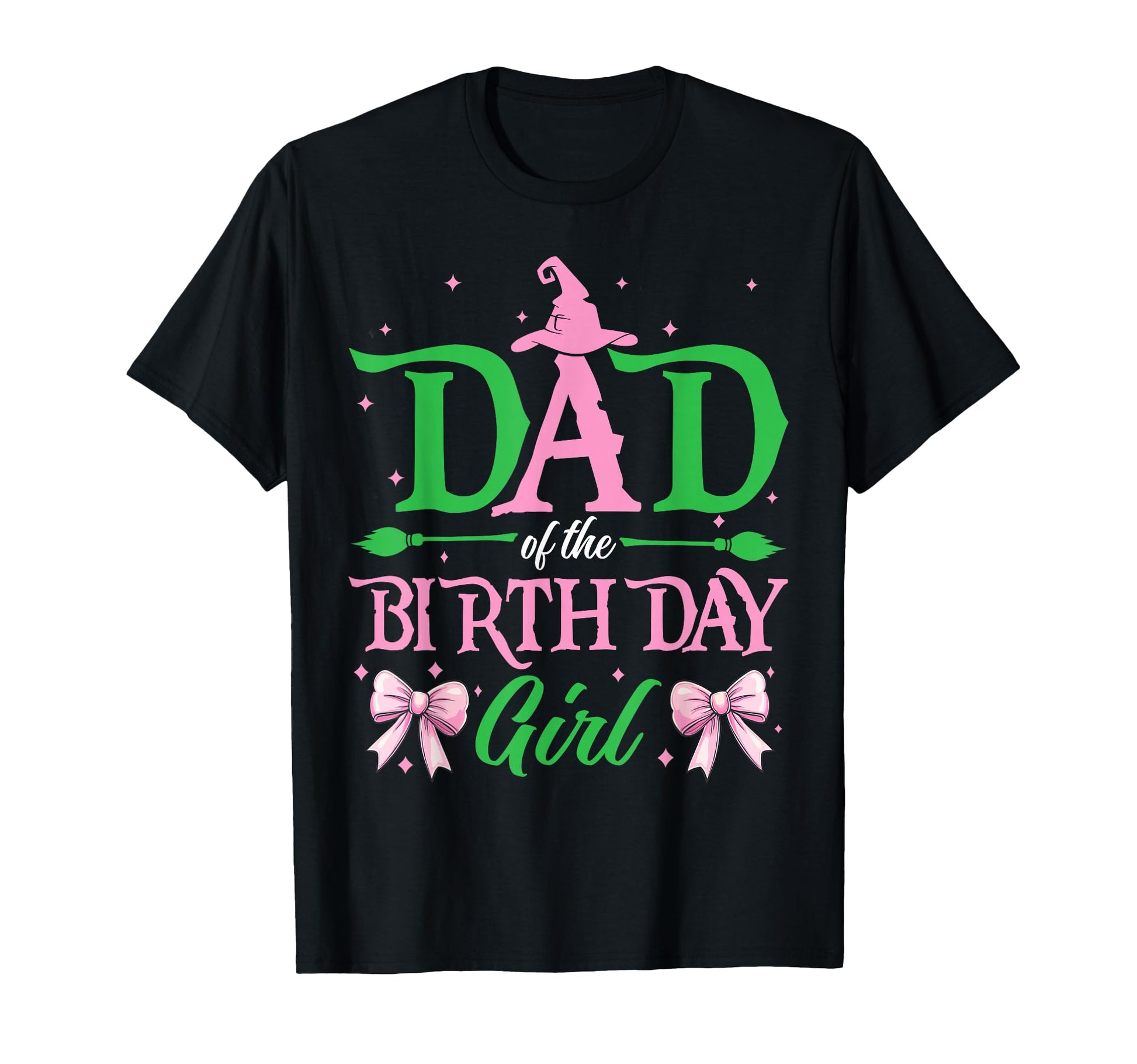 Dad Birthday Witch Family Party T-Shirt - Aesthetic Graphic Men Women - T-Shirt, Sweatshirt, Hoodie