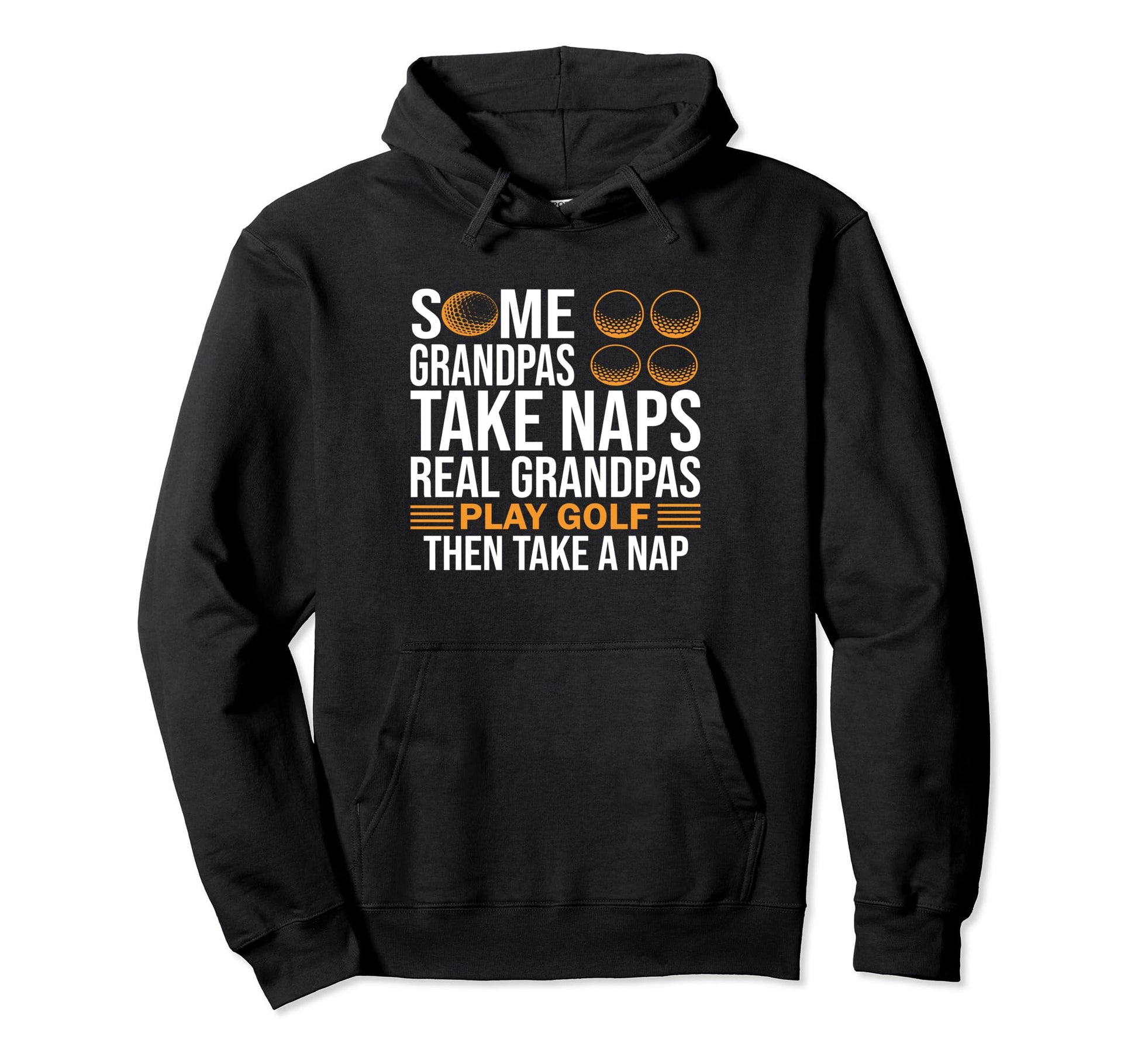 Funny Real Grandpas Play Golf Best Hoodie - Unique Graphic for Adults - T-Shirt, Sweatshirt, Hoodie