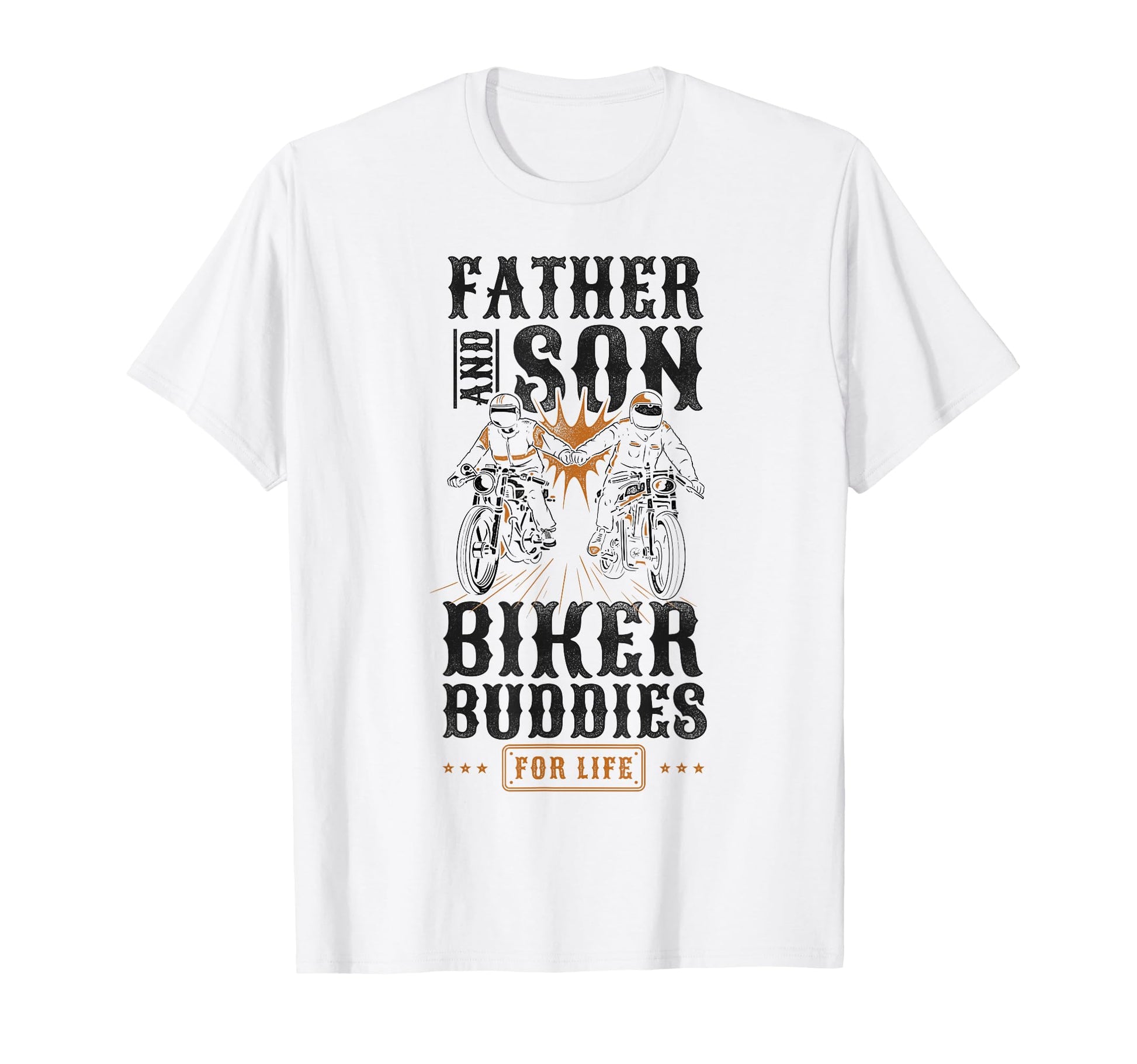 Motorcycle Biker Dad Son Father And Son T-Shirt - Minimalist Print Unisex - T-Shirt, Sweatshirt, Hoodie