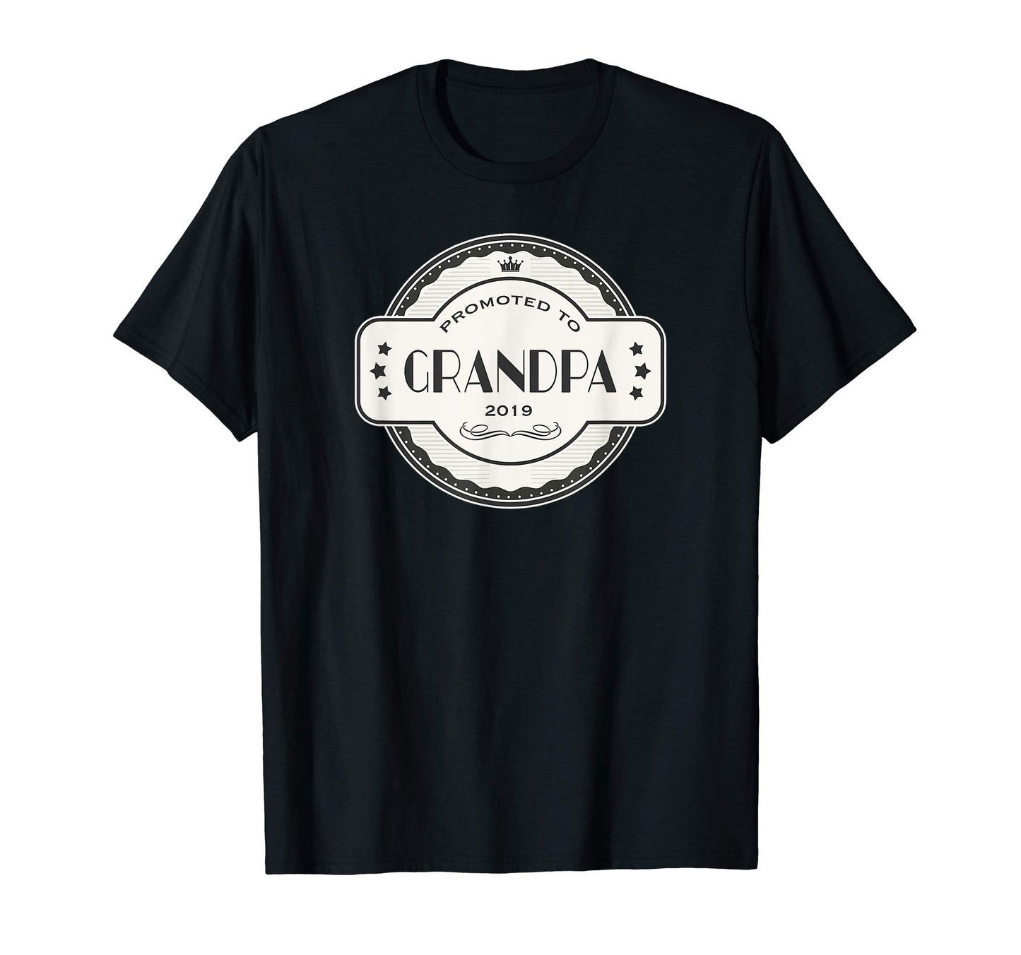 Grand Fathers Promoted To Grandpa Grand T-Shirt - Novelty Apparel Unisex - T-Shirt, Sweatshirt, Hoodie