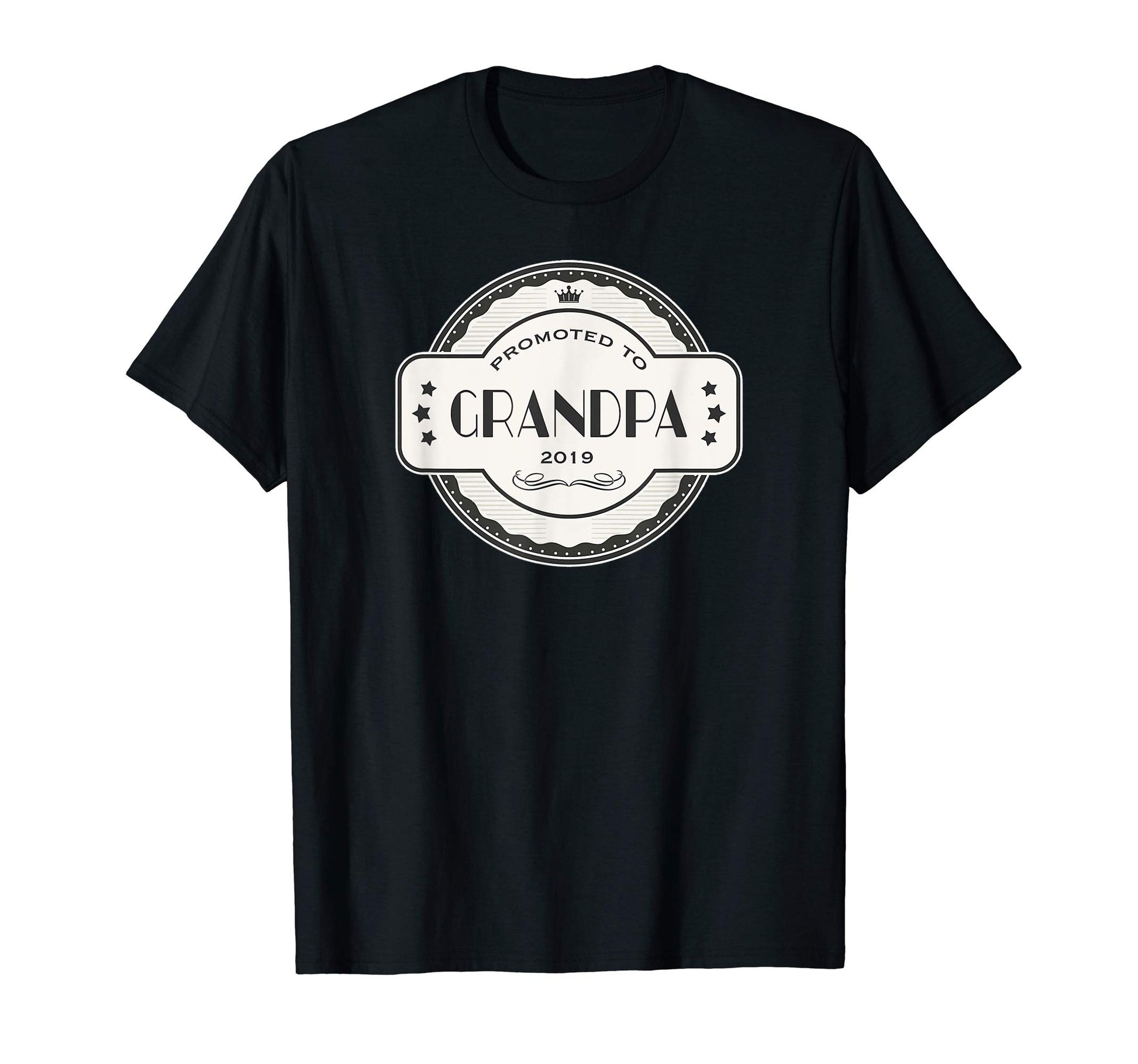 Grand Fathers Promoted To Grandpa Grand T-Shirt - Novelty Apparel Unisex - T-Shirt, Sweatshirt, Hoodie