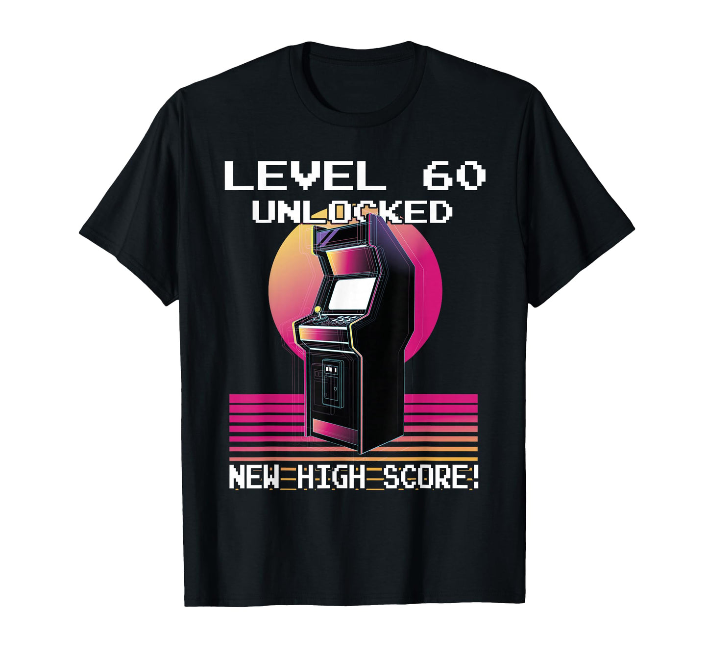 Level 60 Unlocked Gamer 60Th Birthday T-Shirt - Unique Graphic for Adults - T-Shirt, Sweatshirt, Hoodie