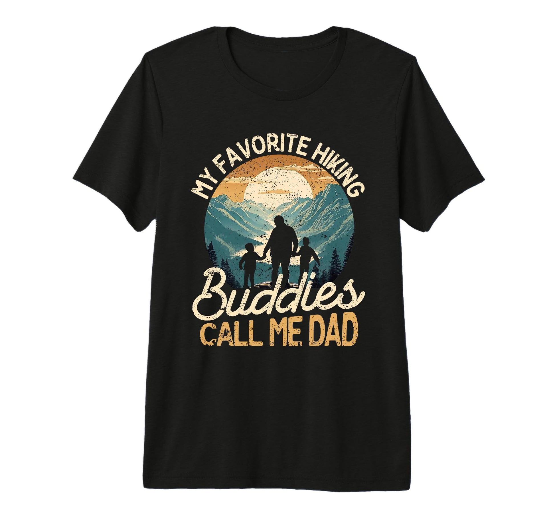 Mens My Favorite Hiking Buddies Call T-Shirt - Casual Everyday Wear Unisex - T-Shirt, Sweatshirt, Hoodie
