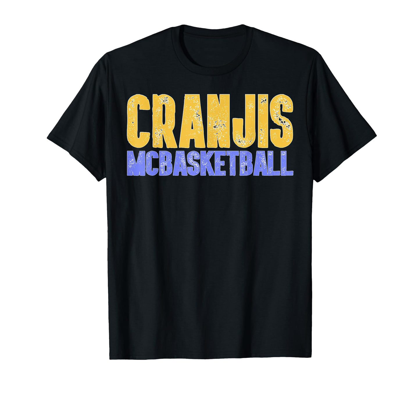 Cranjis Mcbasketball Sports Gift T-Shirt - Minimalist Print Unisex - T-Shirt, Sweatshirt, Hoodie