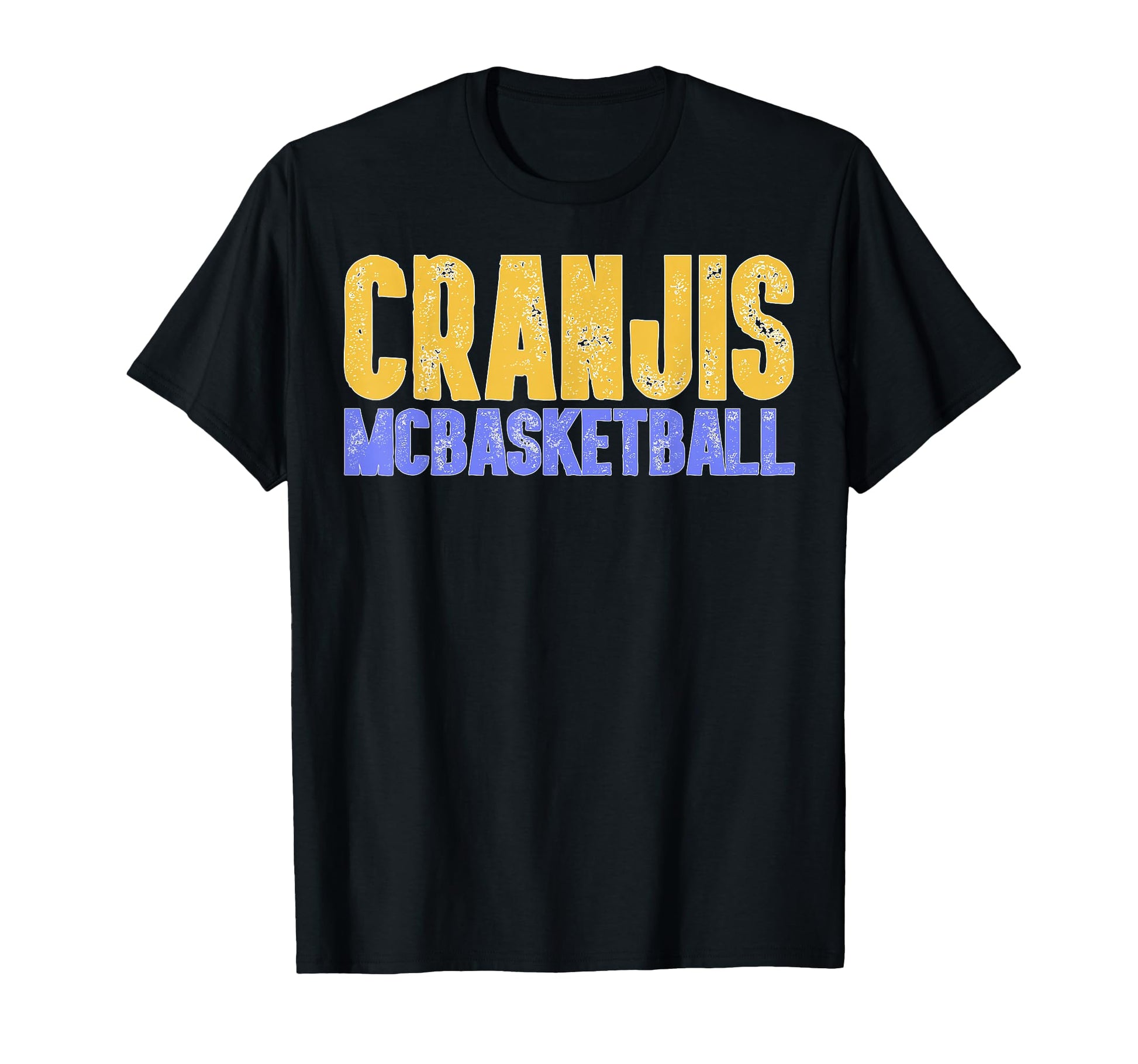 Cranjis Mcbasketball Sports Gift T-Shirt - Minimalist Print Unisex - T-Shirt, Sweatshirt, Hoodie