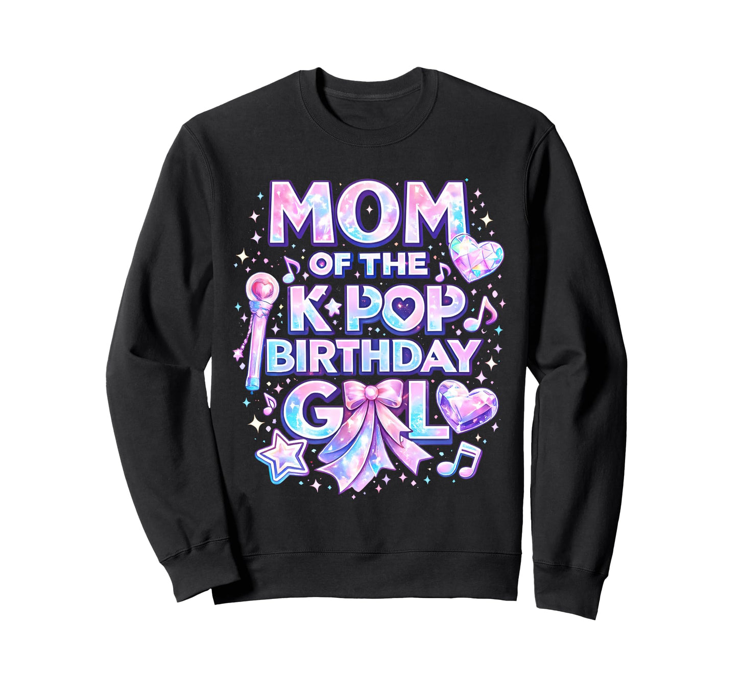 Mom K Pop Birthday Korean Music Music Sweatshirt - Custom Art Print Unisex - T-Shirt, Sweatshirt, Hoodie