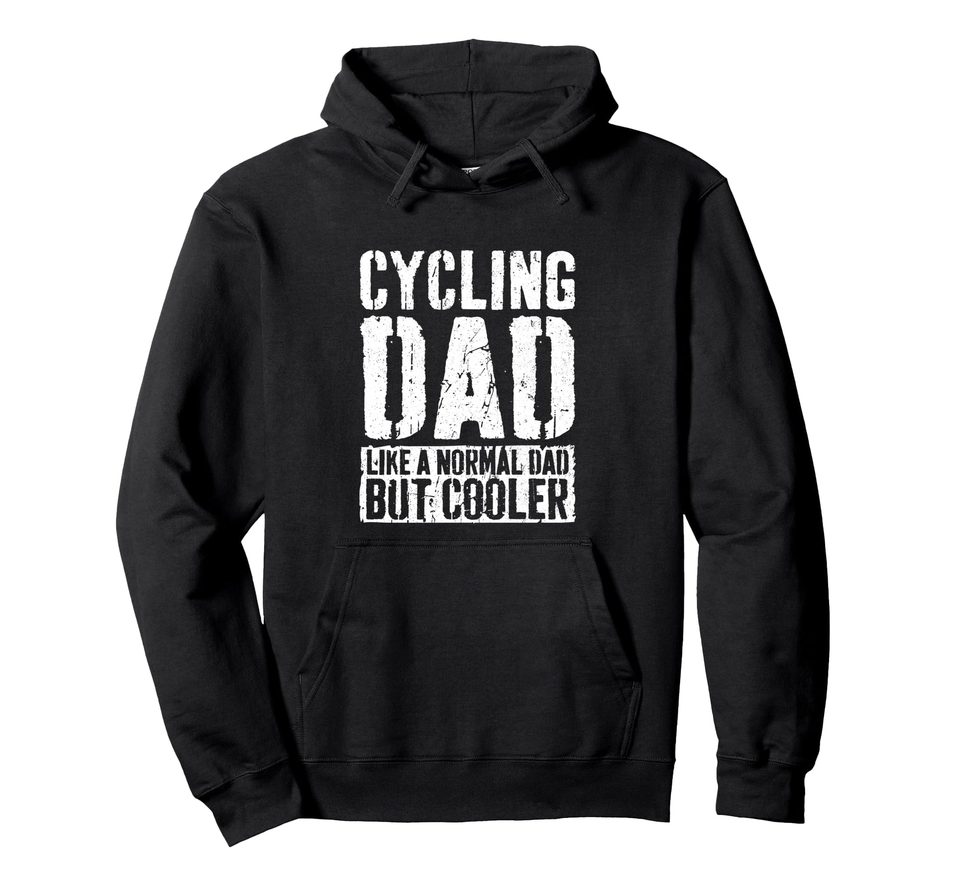 Cycling Dad Fathers Day Cyclist Cycling Hoodie - Trendy Graphic Men Women - T-Shirt, Sweatshirt, Hoodie