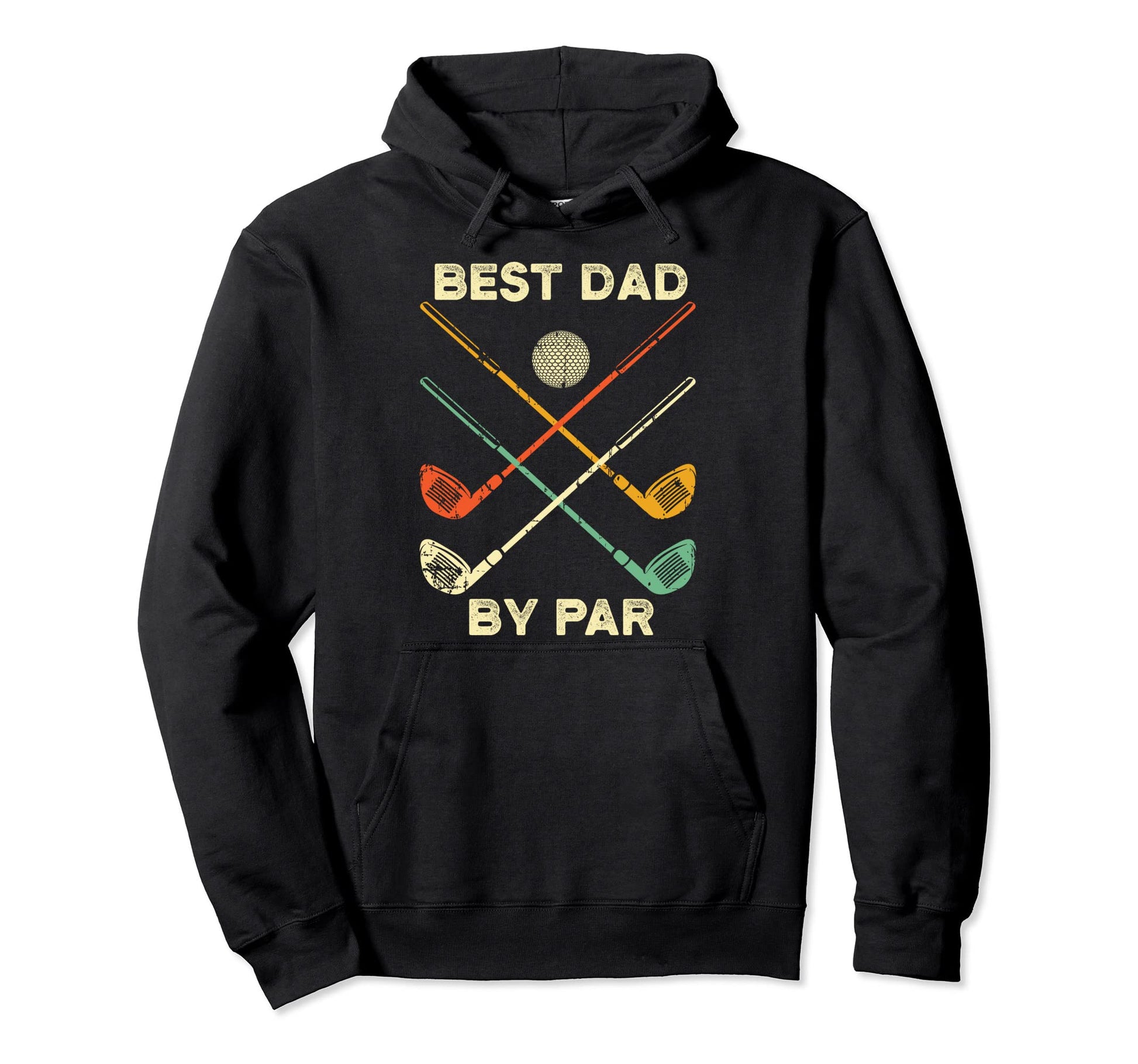Dad Golf Gift Unique Golfing Fan Golfer Hoodie - Trendy Graphic for Adults - T-Shirt, Sweatshirt, Hoodie