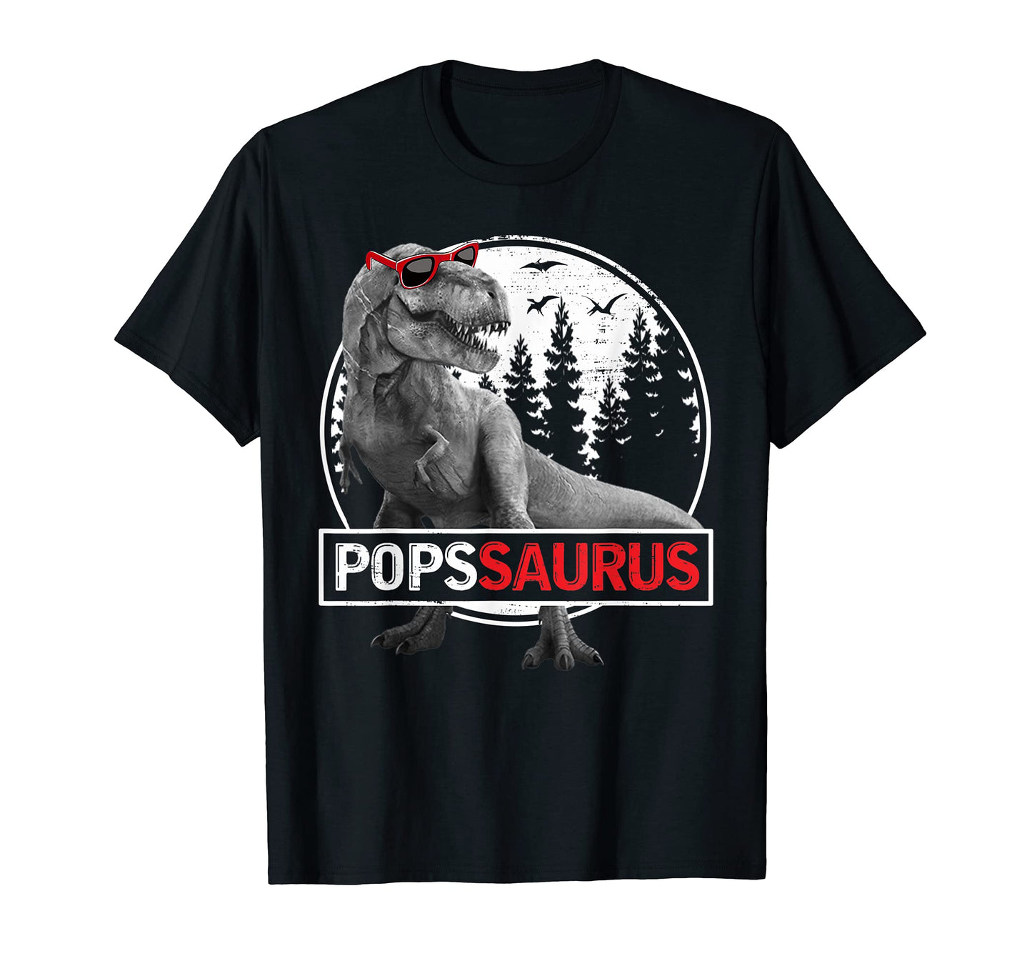 Mens Popssaurus T Rex Dinosaur Pops T-Shirt - Minimalist Print Men Women - T-Shirt, Sweatshirt, Hoodie