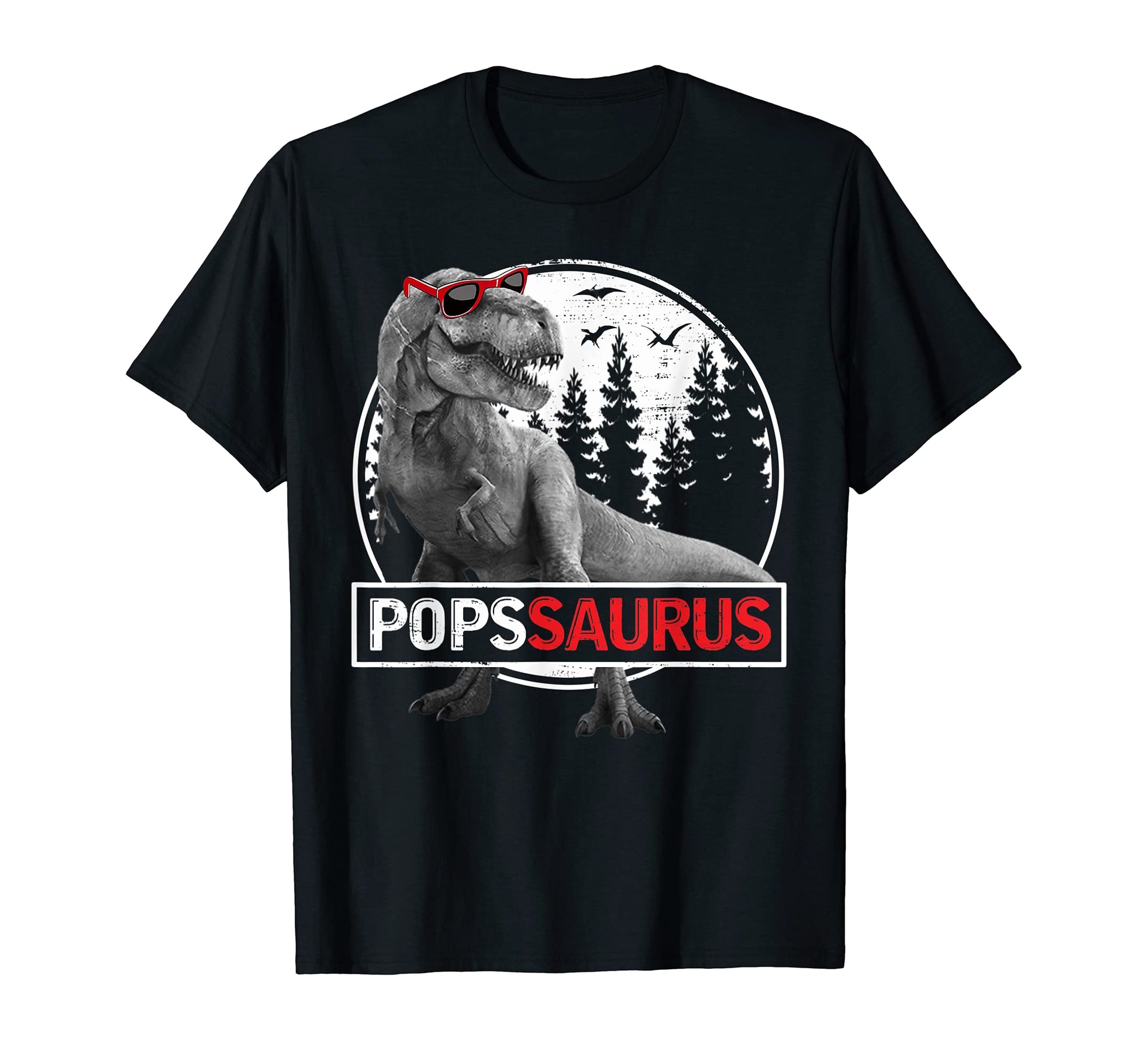 Mens Popssaurus T Rex Dinosaur Pops T-Shirt - Minimalist Print Men Women - T-Shirt, Sweatshirt, Hoodie