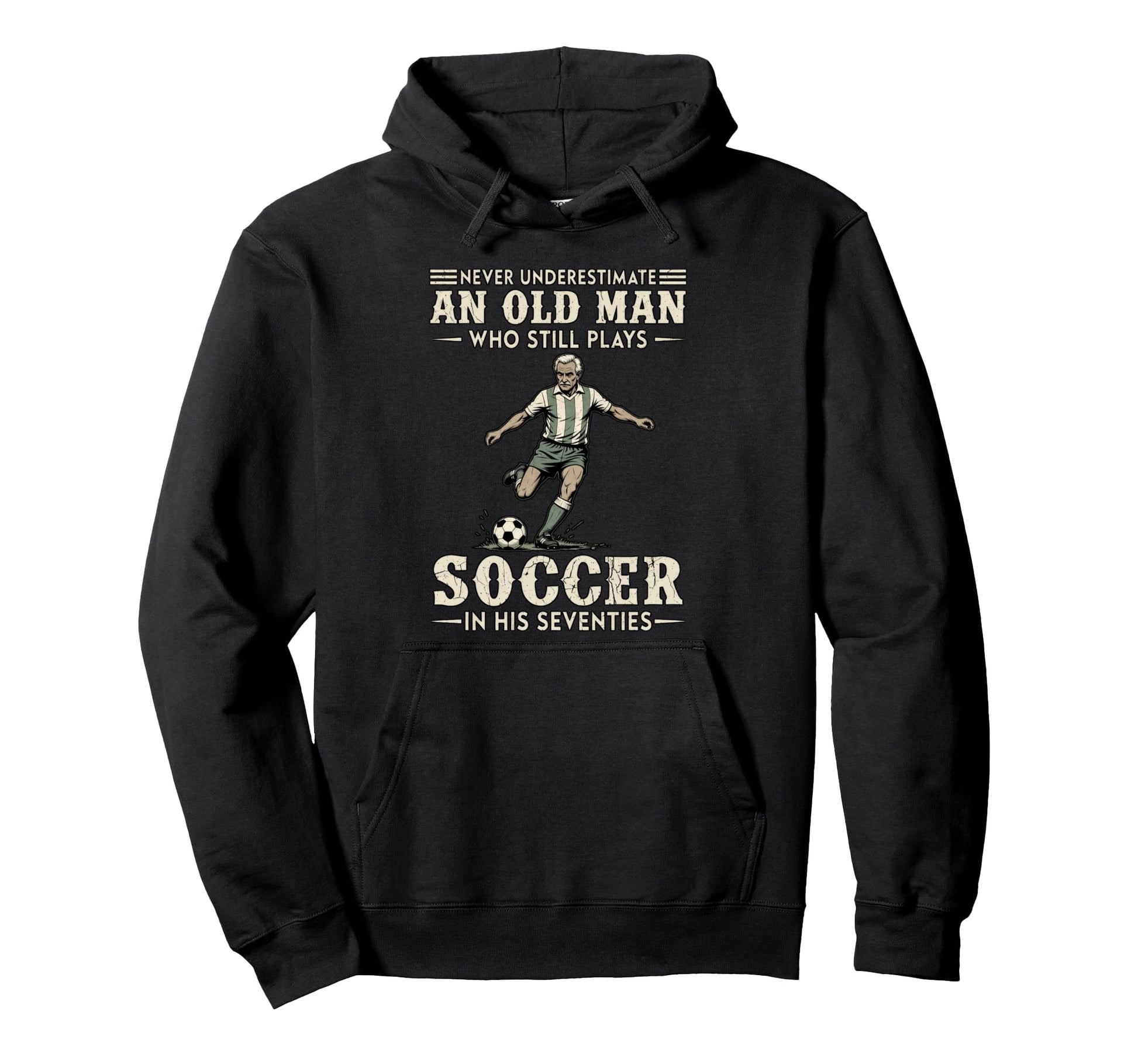 Play Soccer Their Seventies Player 70 Hoodie - Unique Graphic Men Women - T-Shirt, Sweatshirt, Hoodie