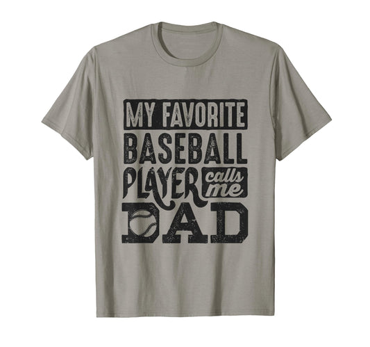 Baseball Dad Baseball Lover Fathers T-Shirt - Aesthetic Graphic Men Women - T-Shirt, Sweatshirt, Hoodie