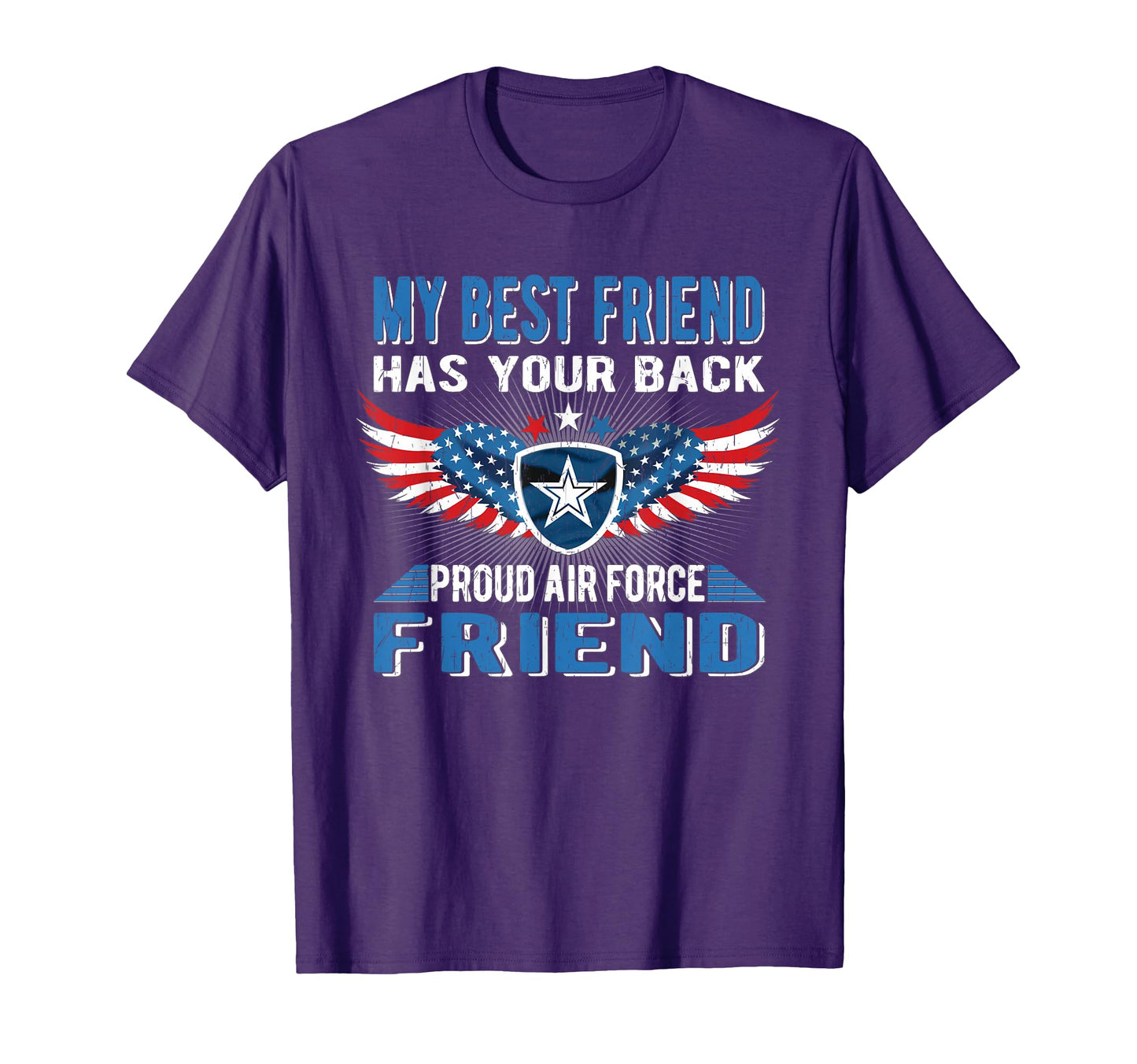 My Best Friend Has Your Back Proud Air T-Shirt - Graphic Print Men Women - T-Shirt, Sweatshirt, Hoodie