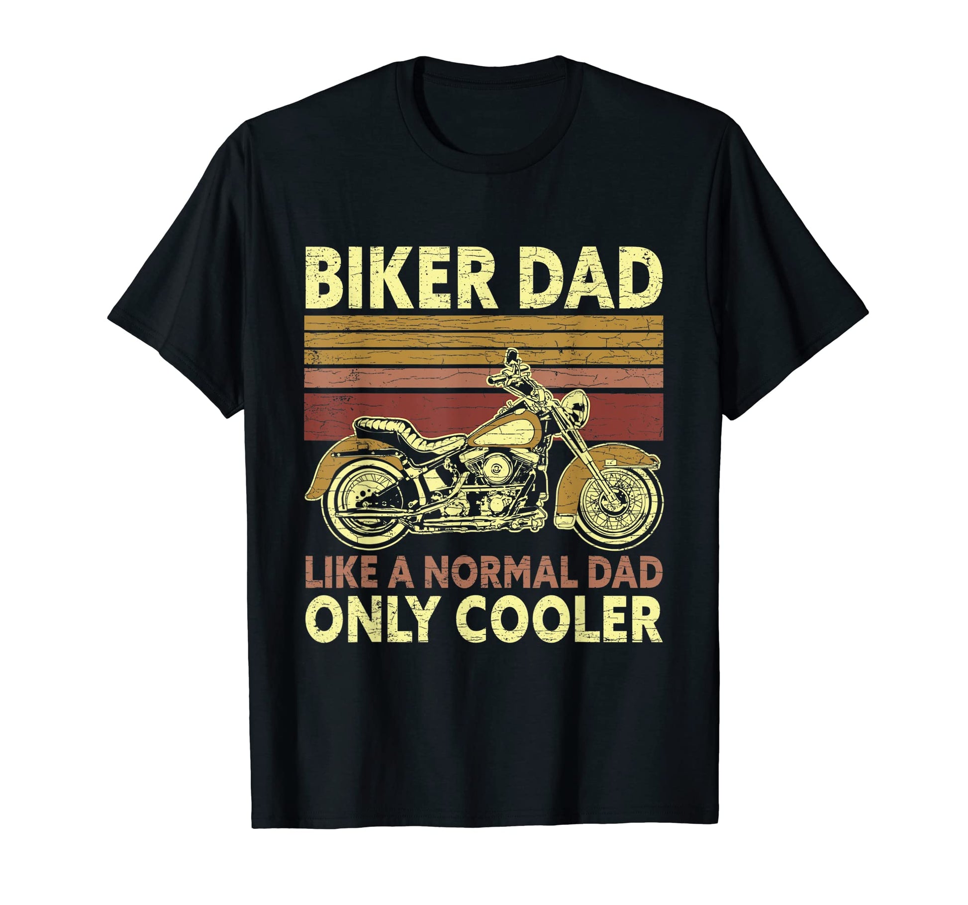 Mens Motorcycle Dad Biker T-Shirt - Casual Everyday Wear for Adults - T-Shirt, Sweatshirt, Hoodie