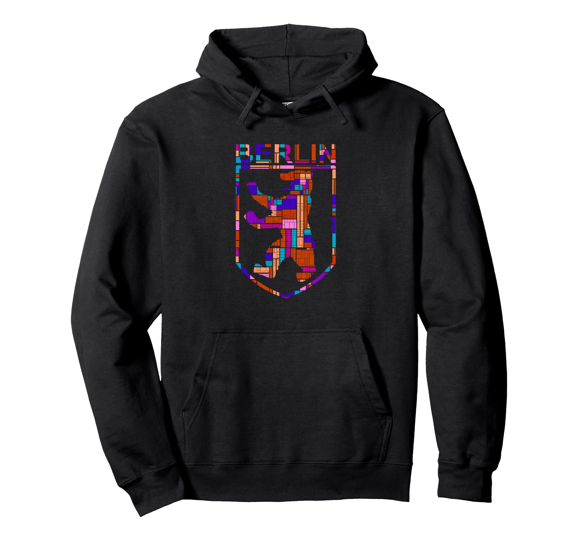 Berlin Berlin Bear I Love Berlin Hoodie - Casual Everyday Wear Men Women - T-Shirt, Sweatshirt, Hoodie